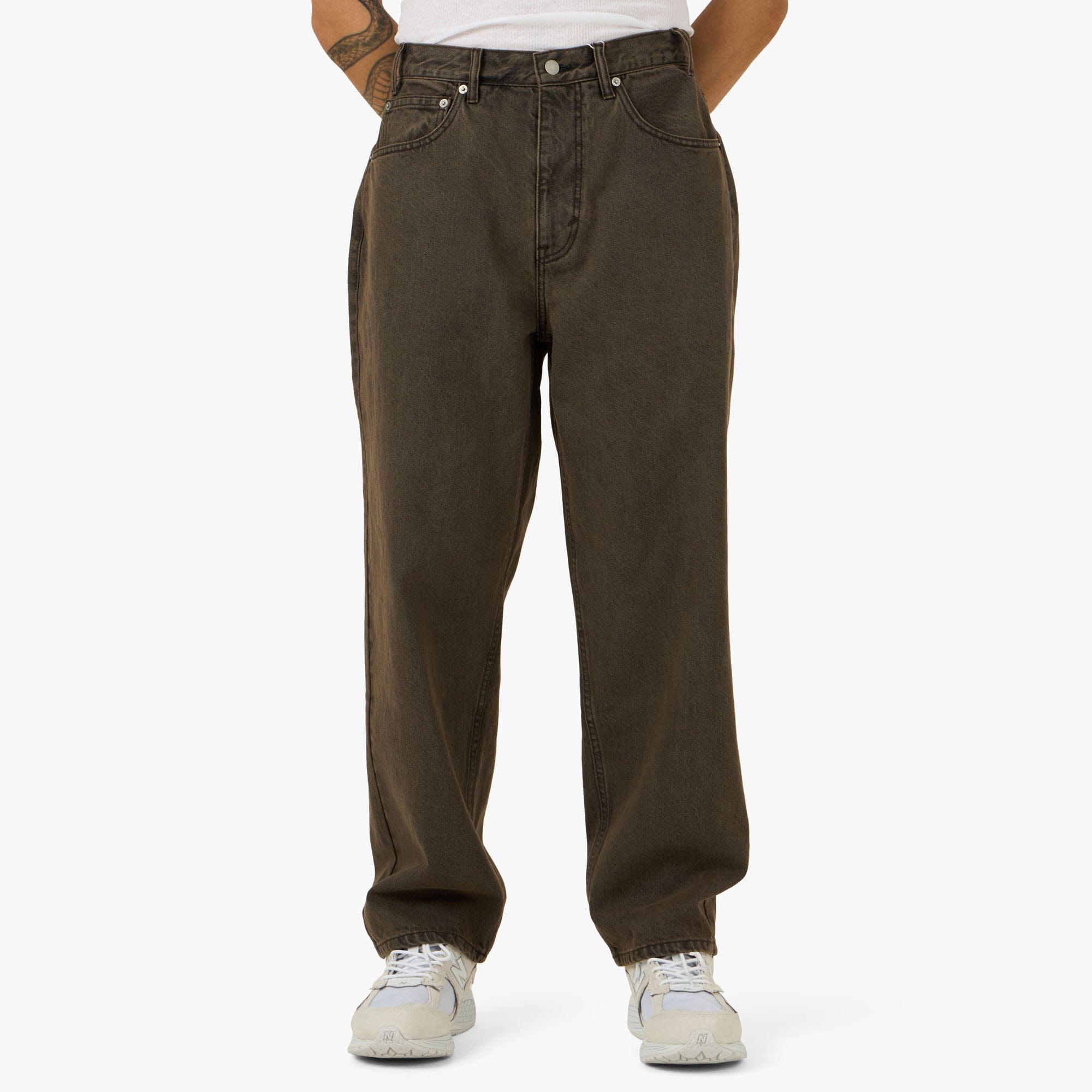 Thisisneverthat Relaxed Jeans / Brown