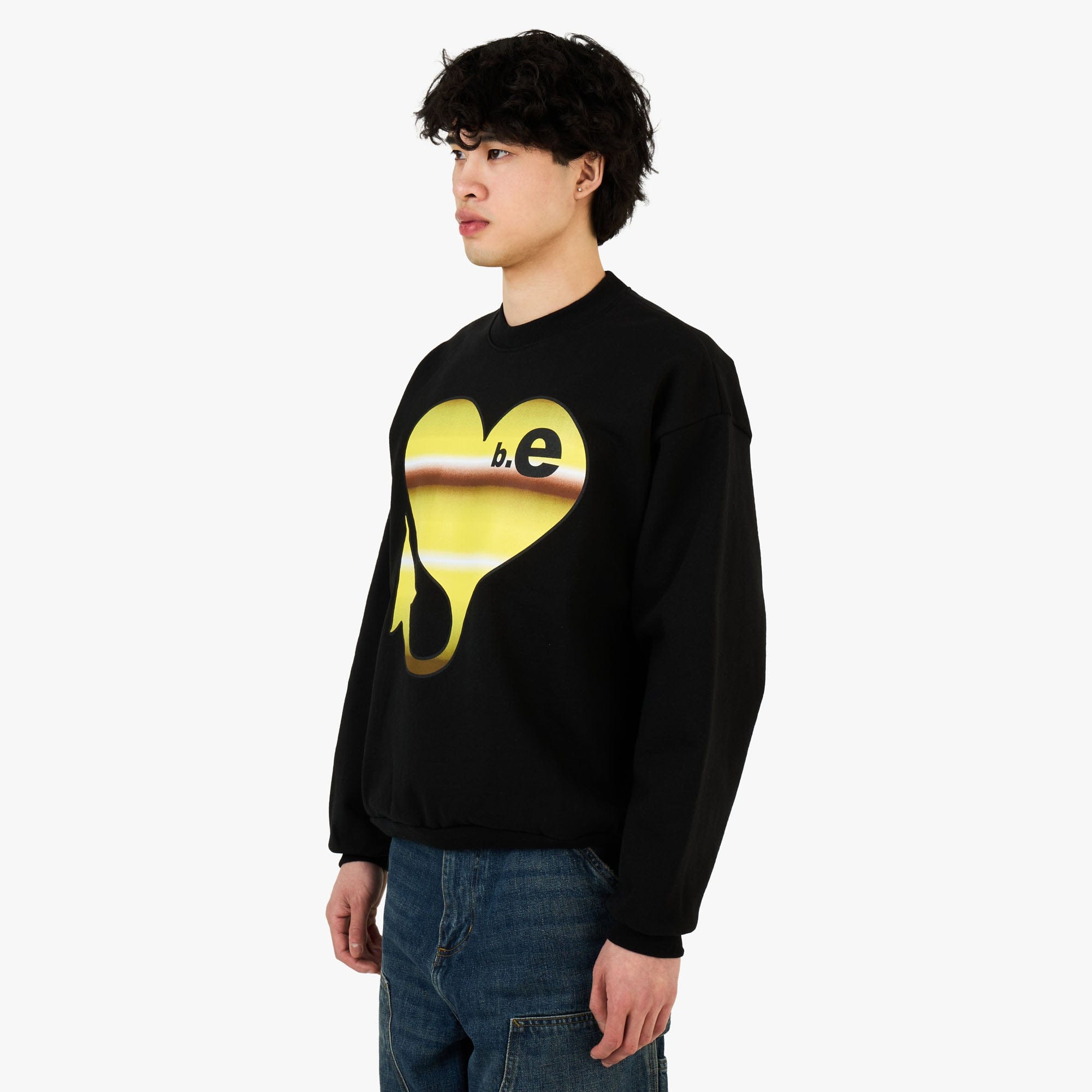 b.Eautiful x Sara Yukiko b.e Bad Sweatshirt / Black