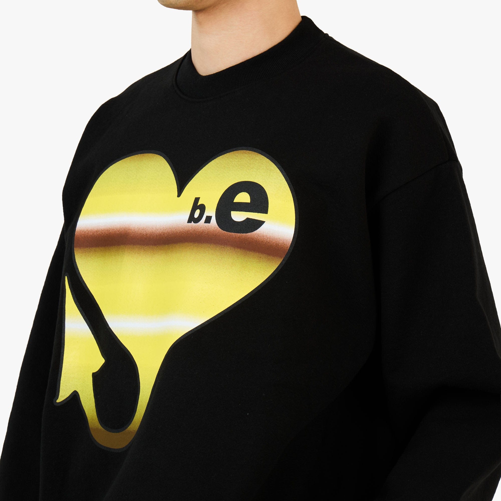 b.Eautiful x Sara Yukiko b.e Bad Sweatshirt / Black