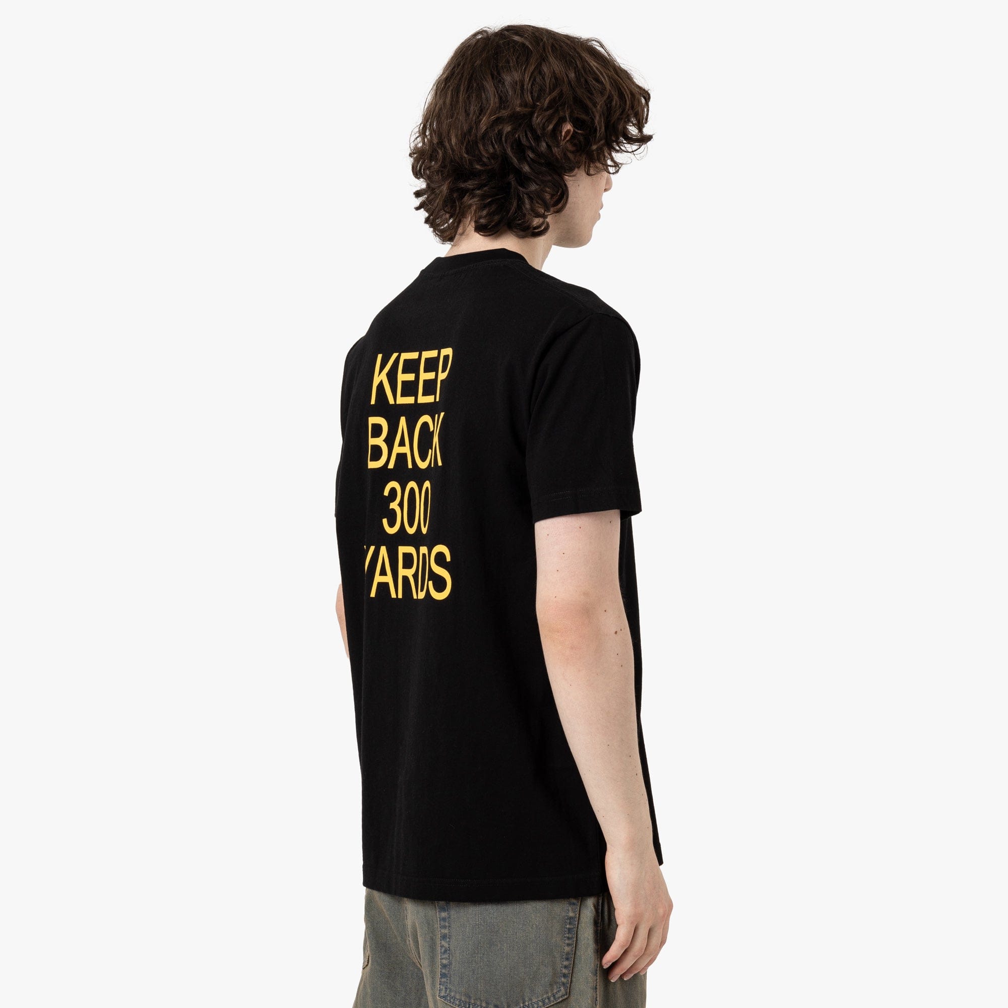 Metalwood 300 Yards T - Shirt / Overdyed Black