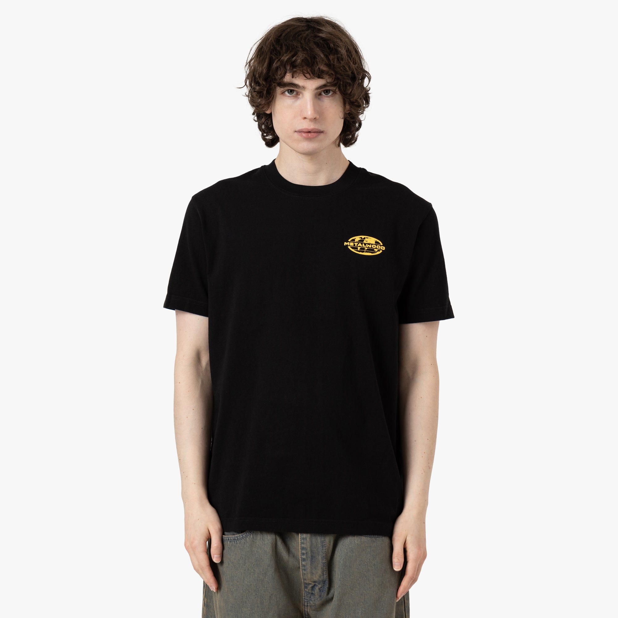Metalwood 300 Yards T - Shirt / Overdyed Black
