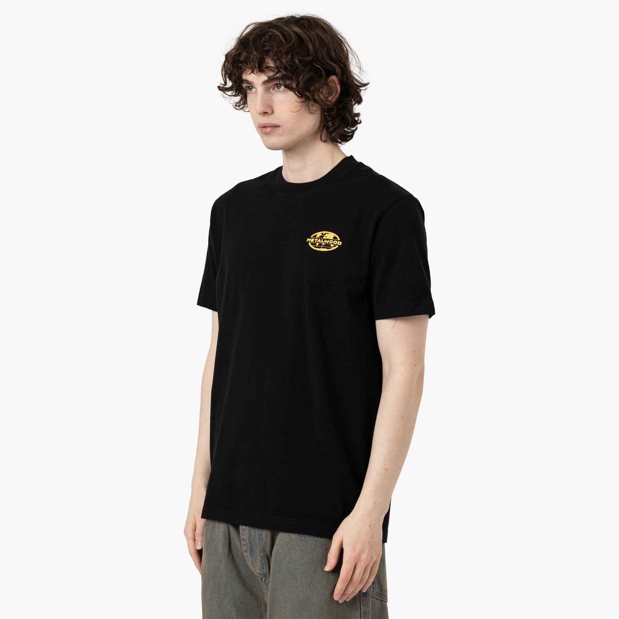 Metalwood 300 Yards T - Shirt / Overdyed Black