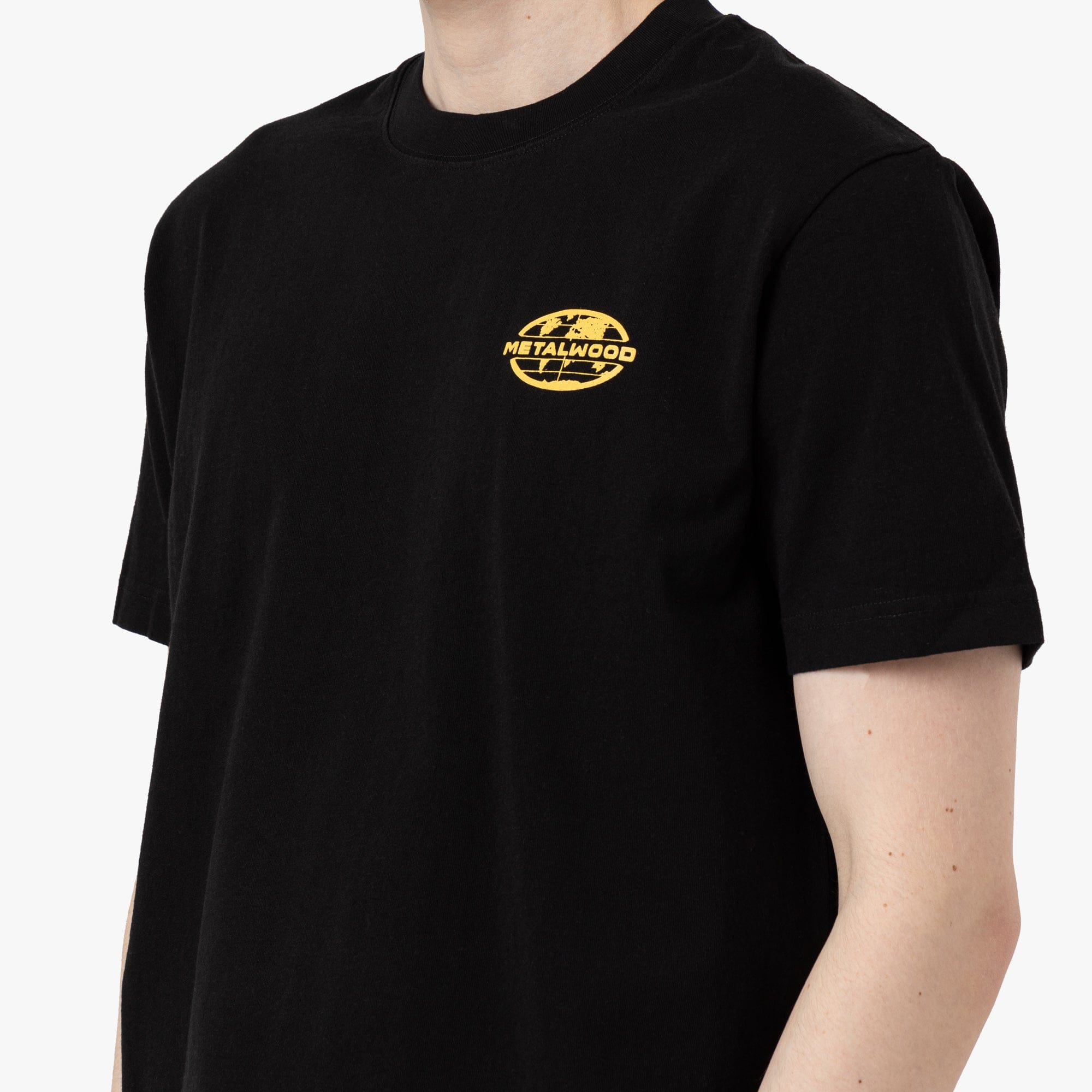 Metalwood 300 Yards T - Shirt / Overdyed Black