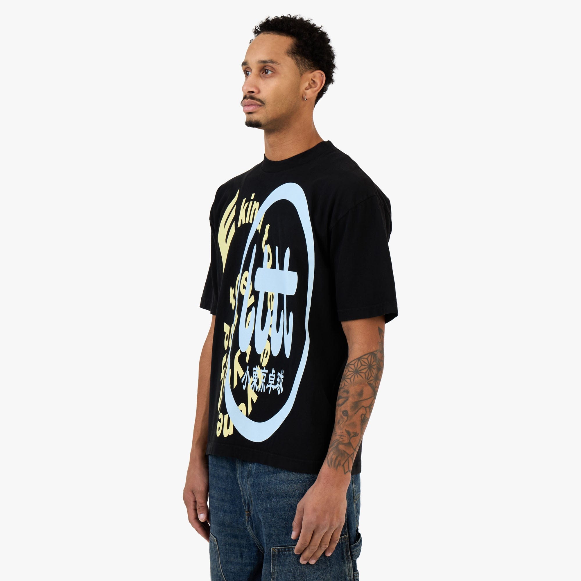 b.Eautiful x LTTT Logos T - Shirt / Black