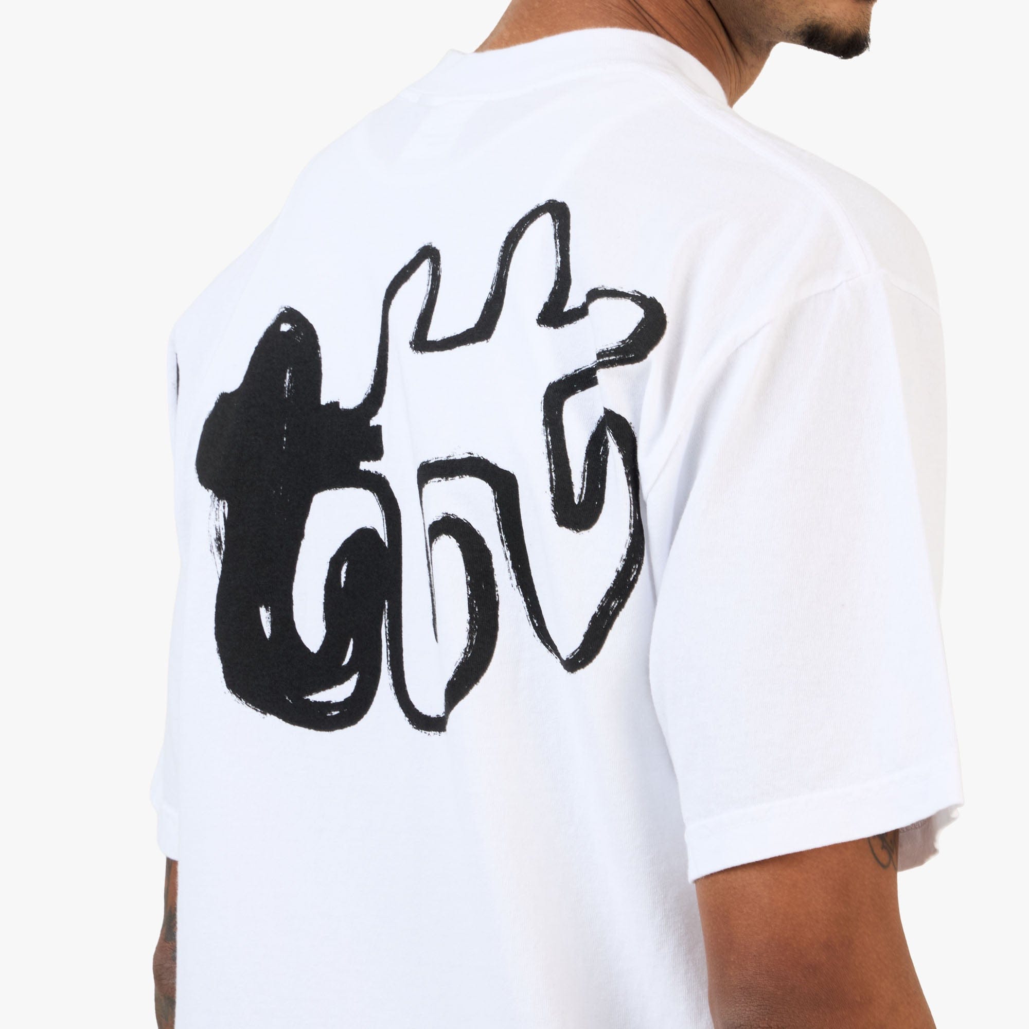 b.Eautiful x LTTT Puffy Fish T - Shirt / White