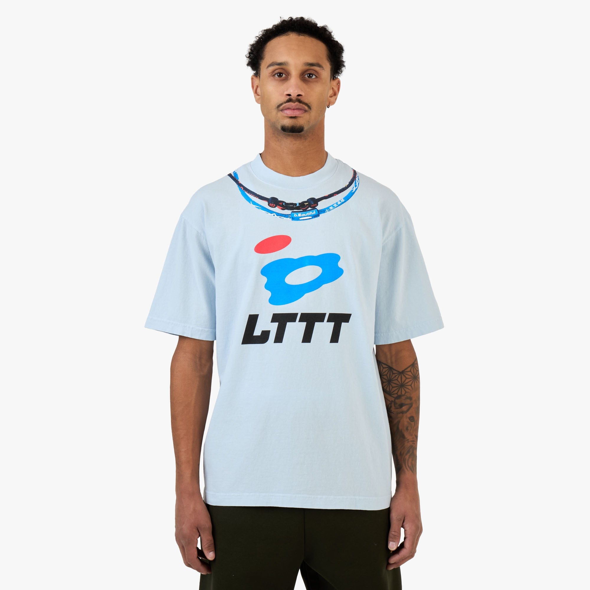b.Eautiful x LTTT Joy T - Shirt / Light Blue