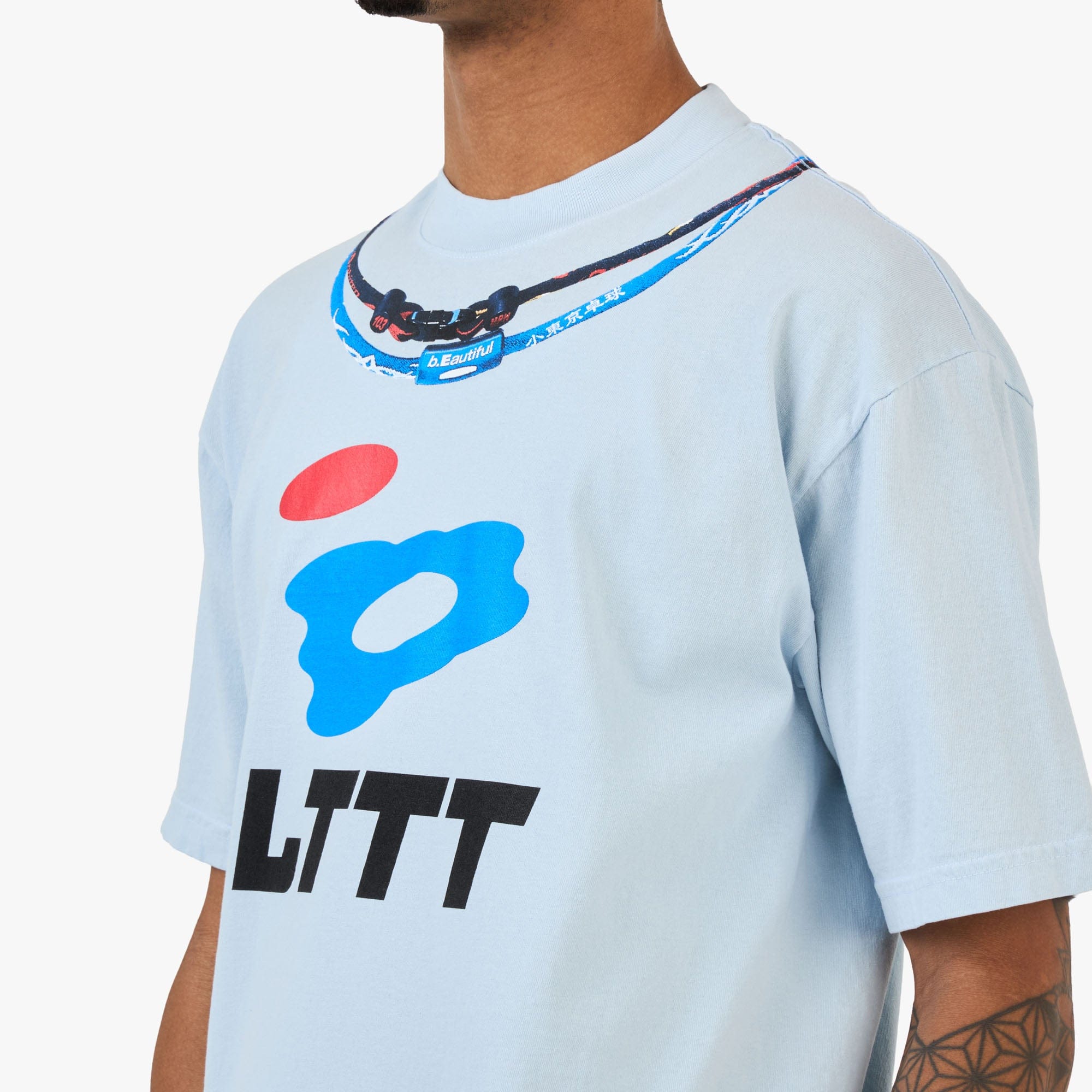 b.Eautiful x LTTT Joy T - Shirt / Light Blue