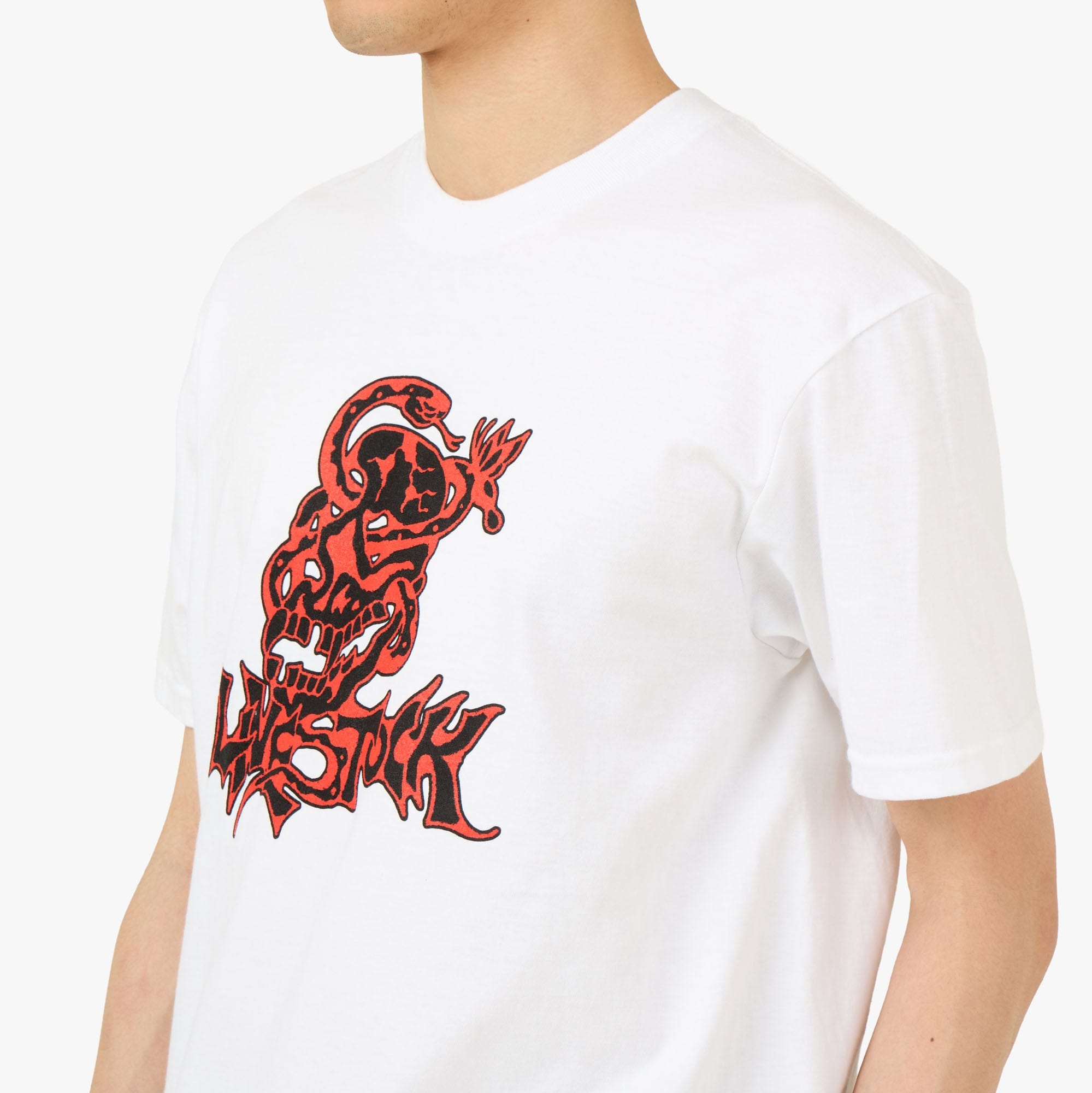 Livestock Artist Series Matt Gazzola T - Shirt White / Red