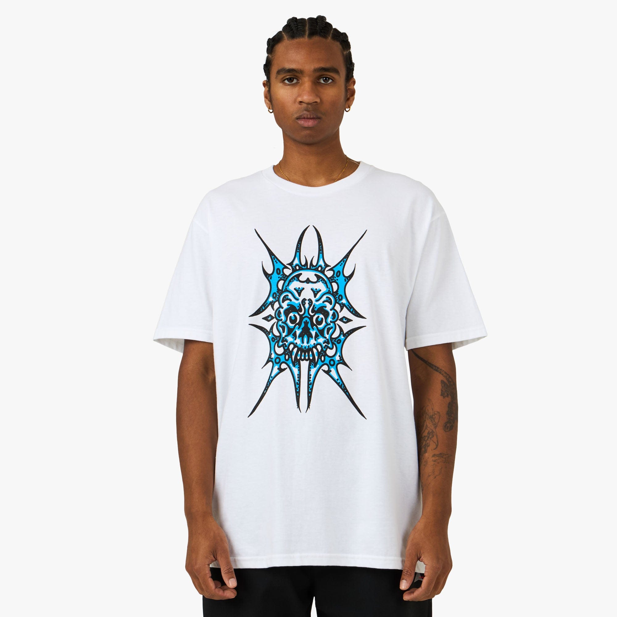 Livestock Artist Series Mitch Dixon T - Shirt White / Blue