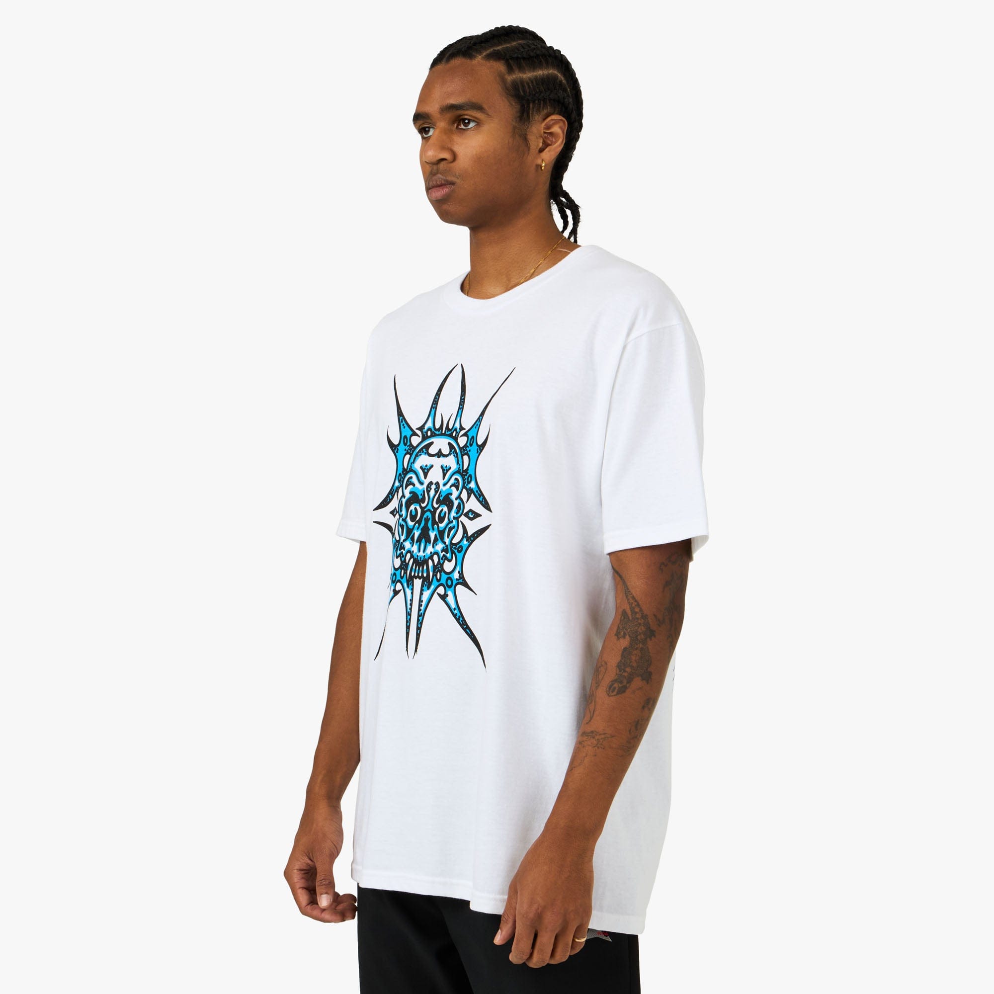 Livestock Artist Series Mitch Dixon T - Shirt White / Blue