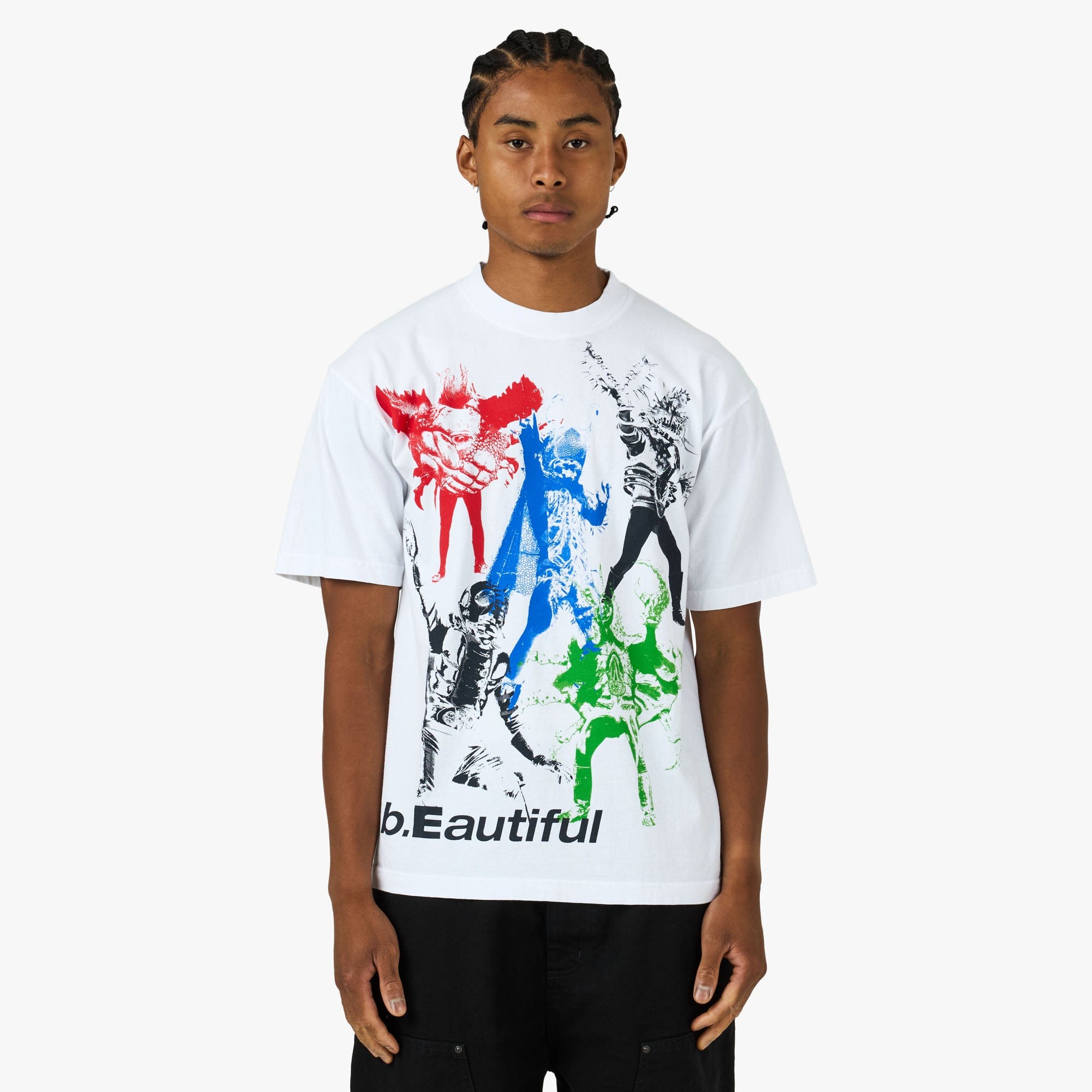 b.Eautiful Hero T - Shirt / White