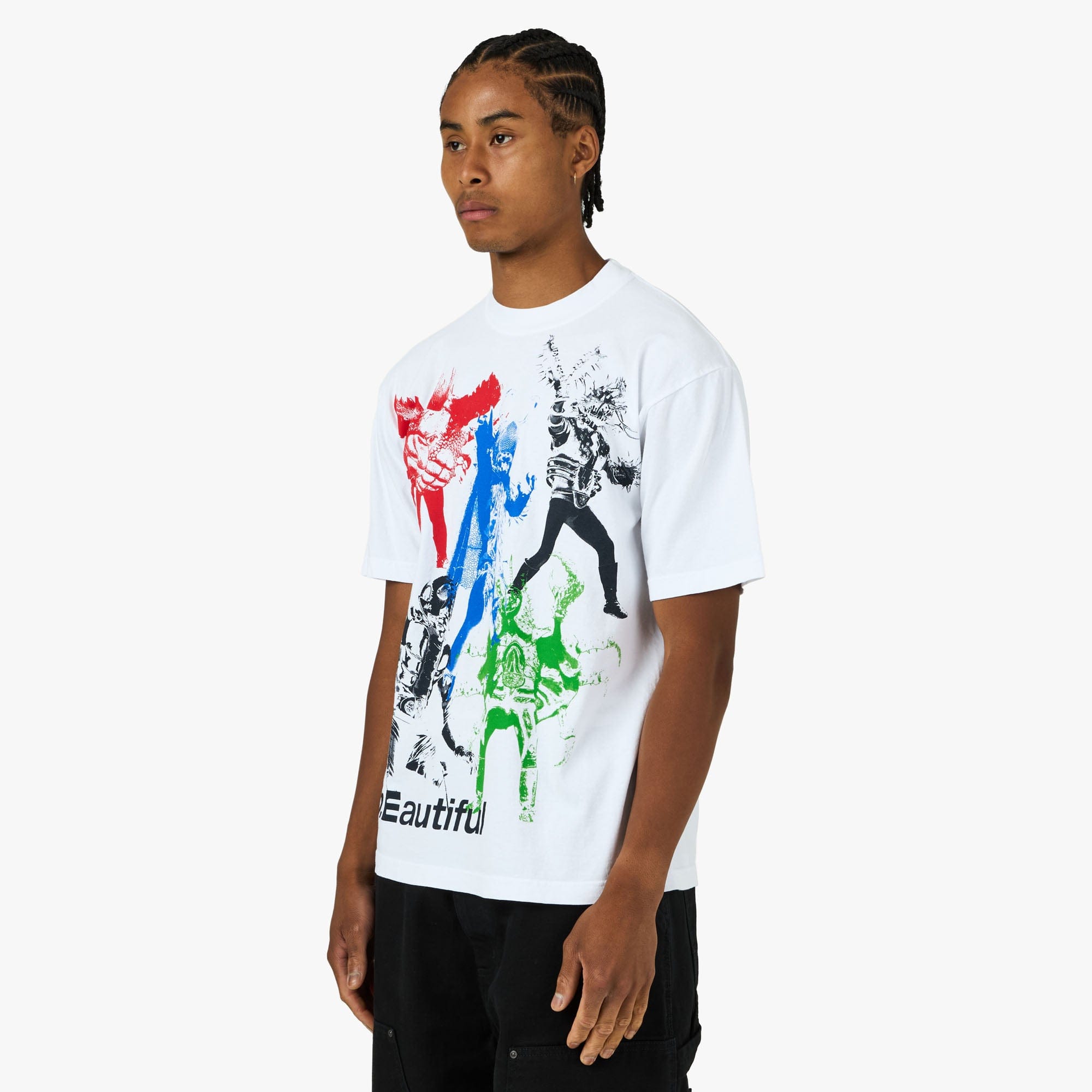 b.Eautiful Hero T - Shirt / White