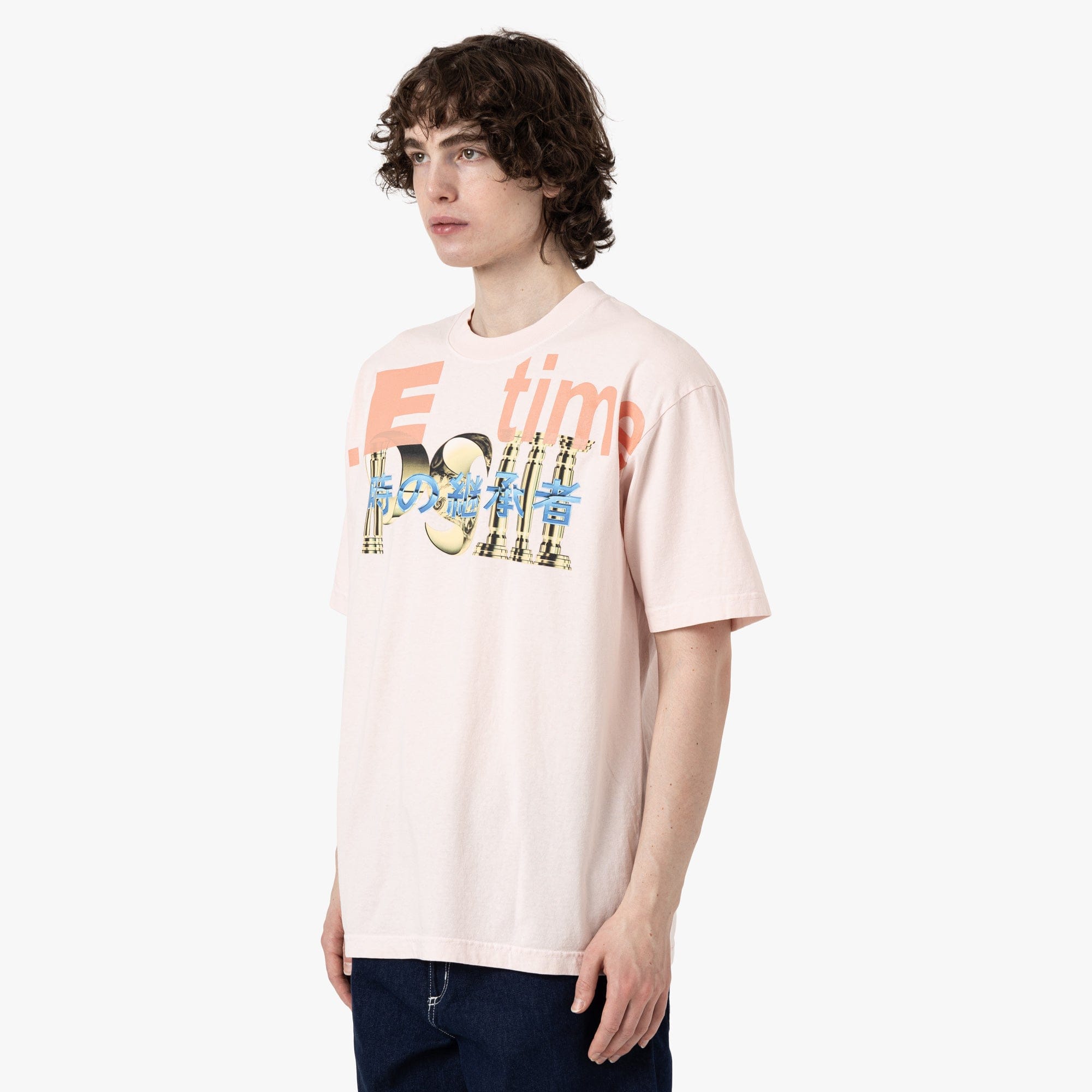 b.Eautiful b.E Time T - Shirt / Light Pink