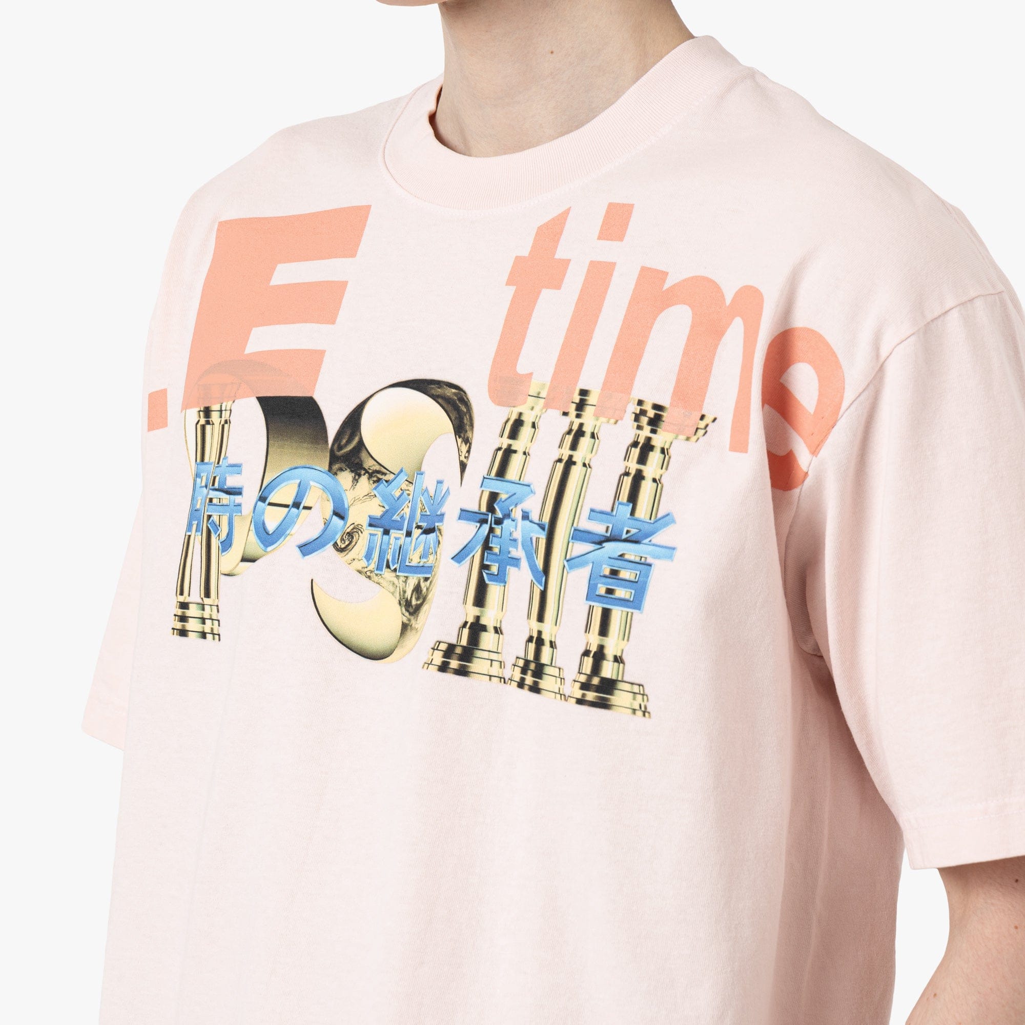 b.Eautiful b.E Time T - Shirt / Light Pink
