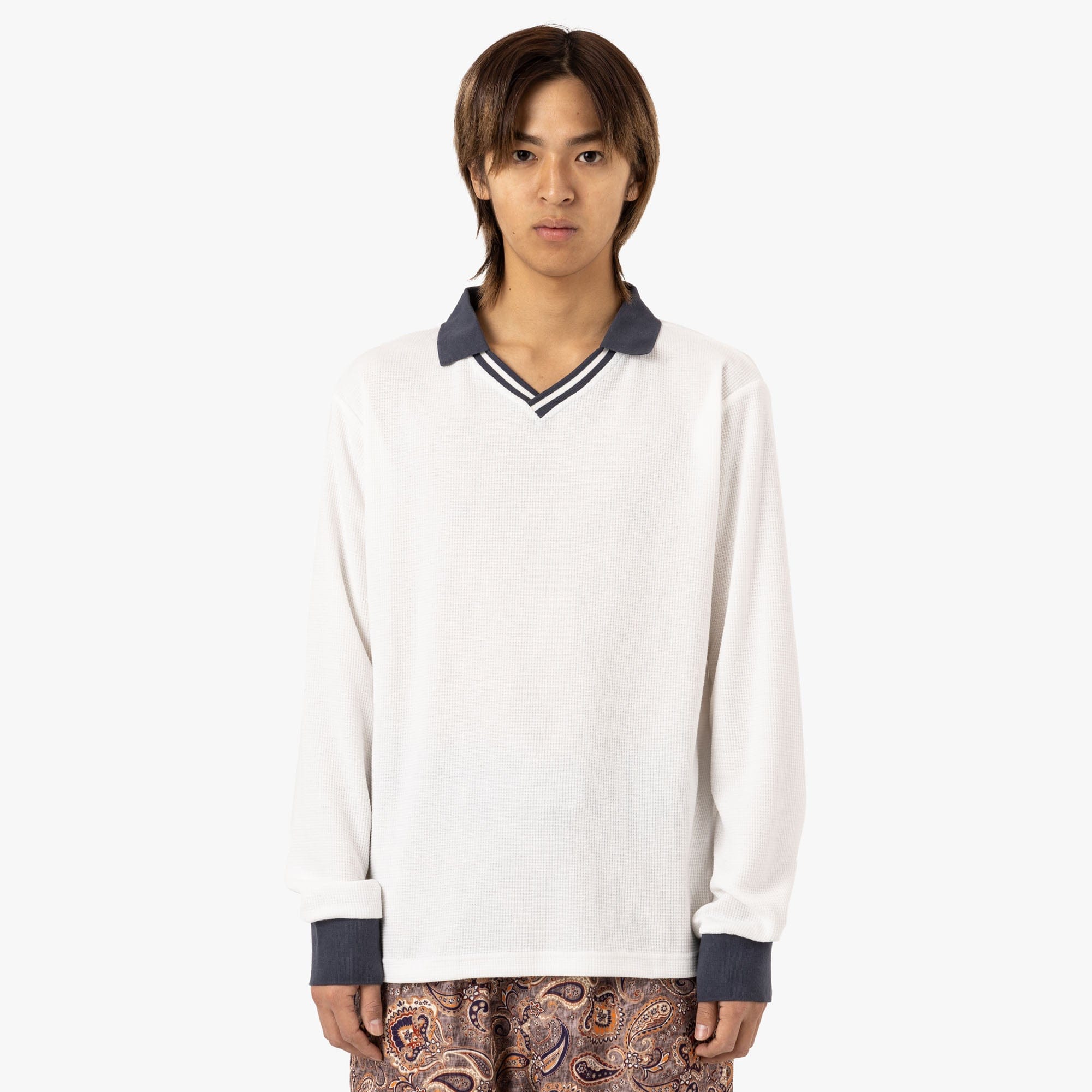 Brother Brother Keepers Thermal Polo White / Grey