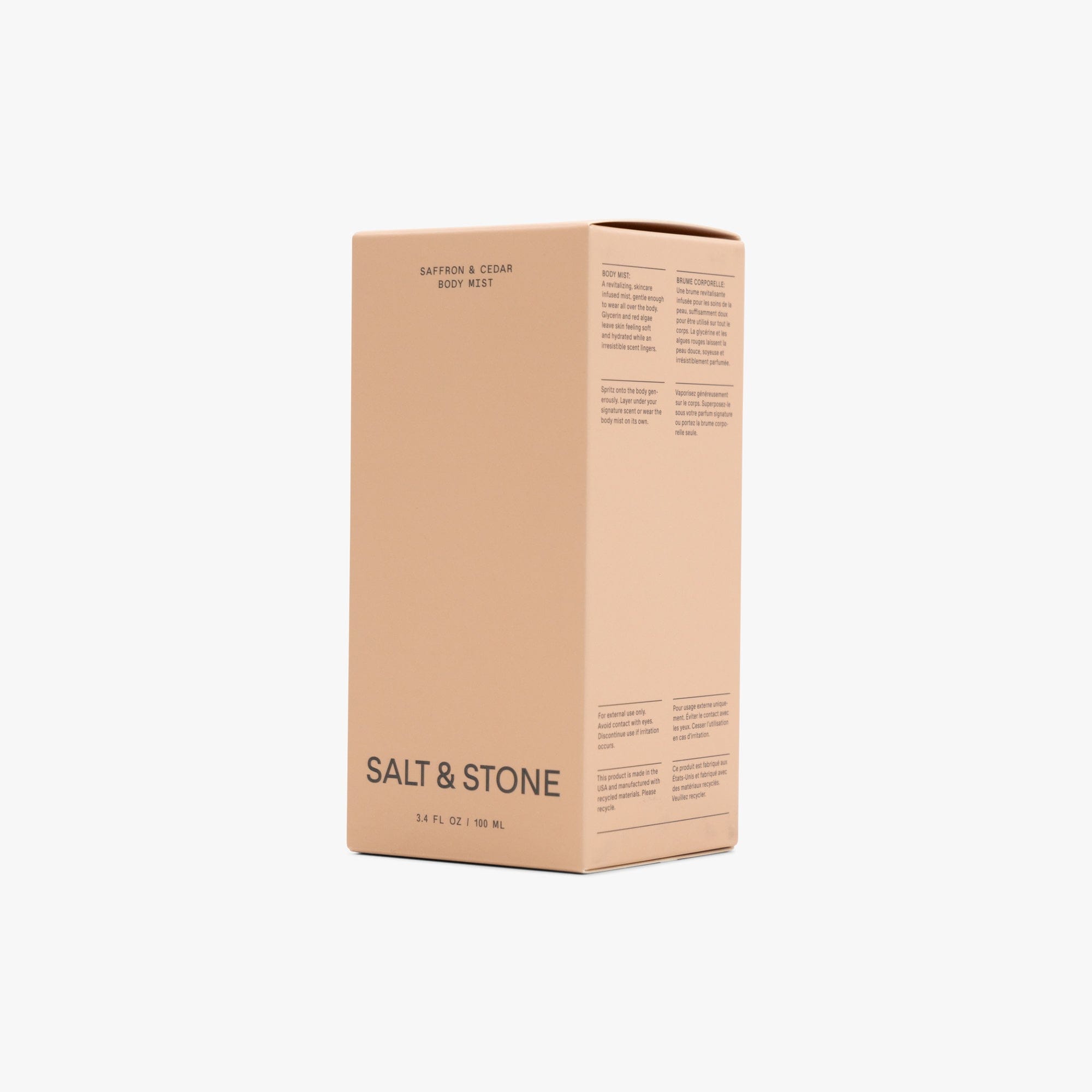Salt and Stone SALT & STONE Body Mist / Saffron & Cedar