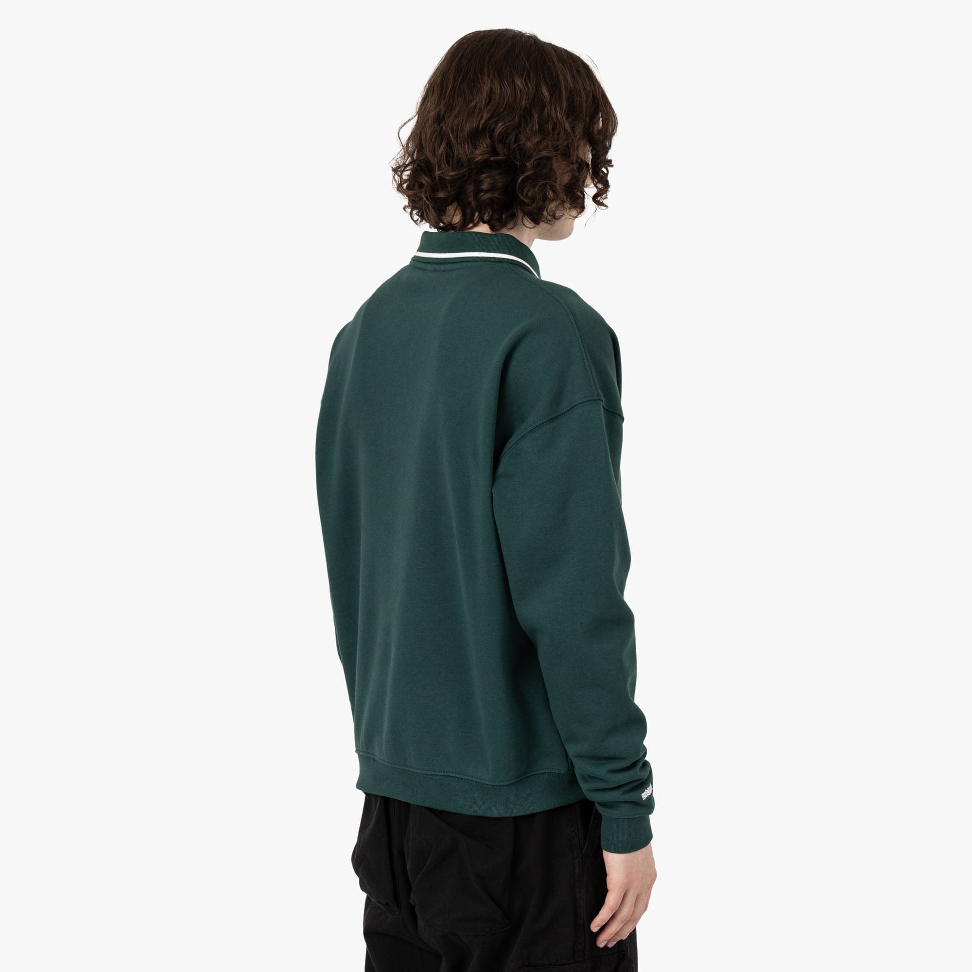 Metalwood Phuk Luzin Collared Sweatshirt / Spruce