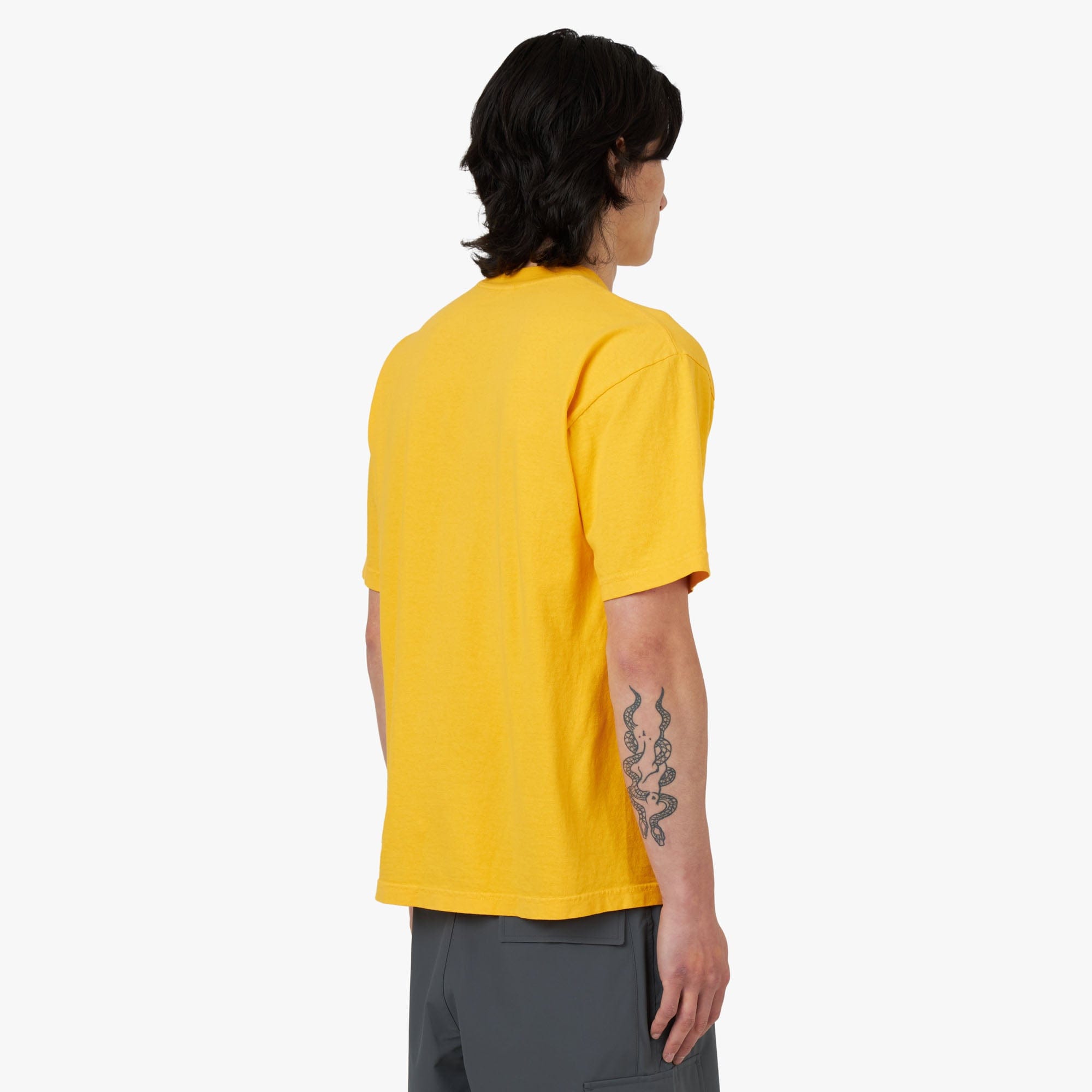 Actual Source Happy Book T - shirt / Yellow