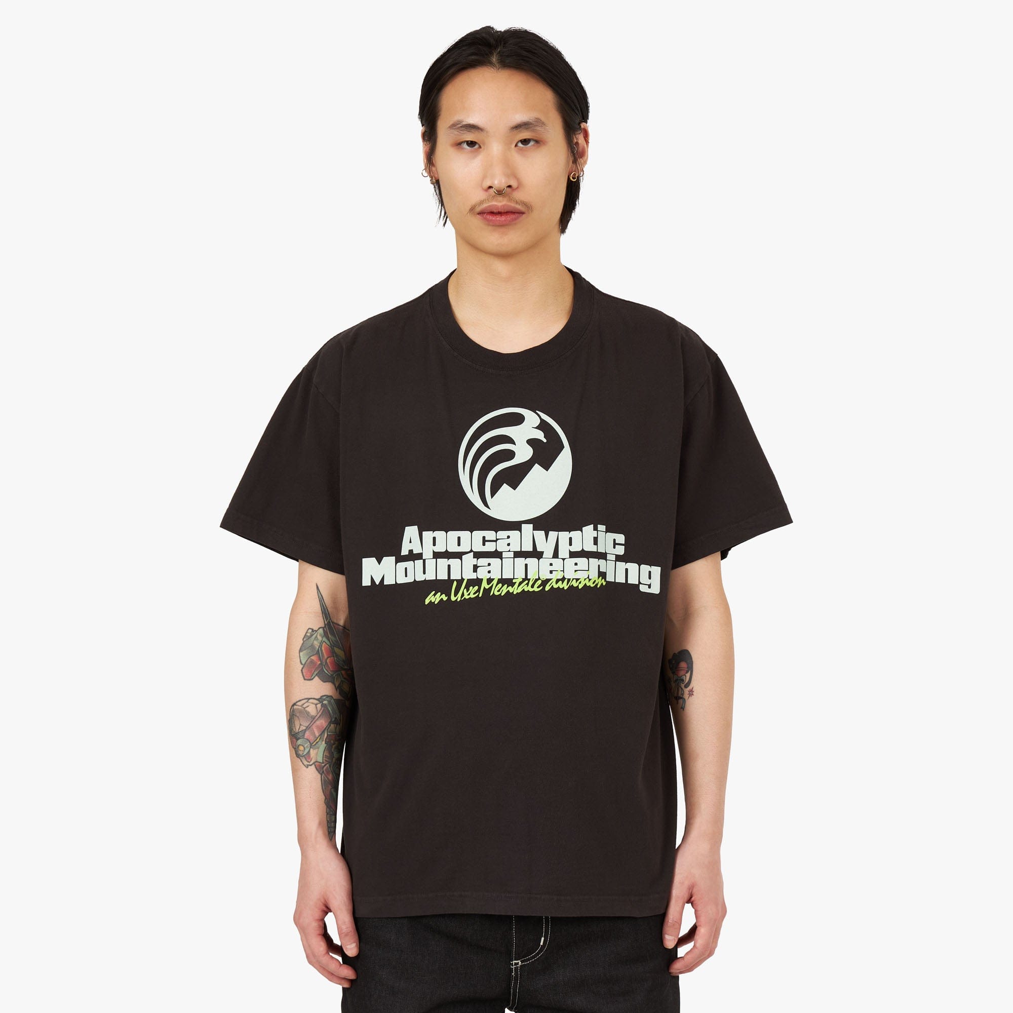 UXE Mentale Apocalyptic Mountaineering T - shirt / Black