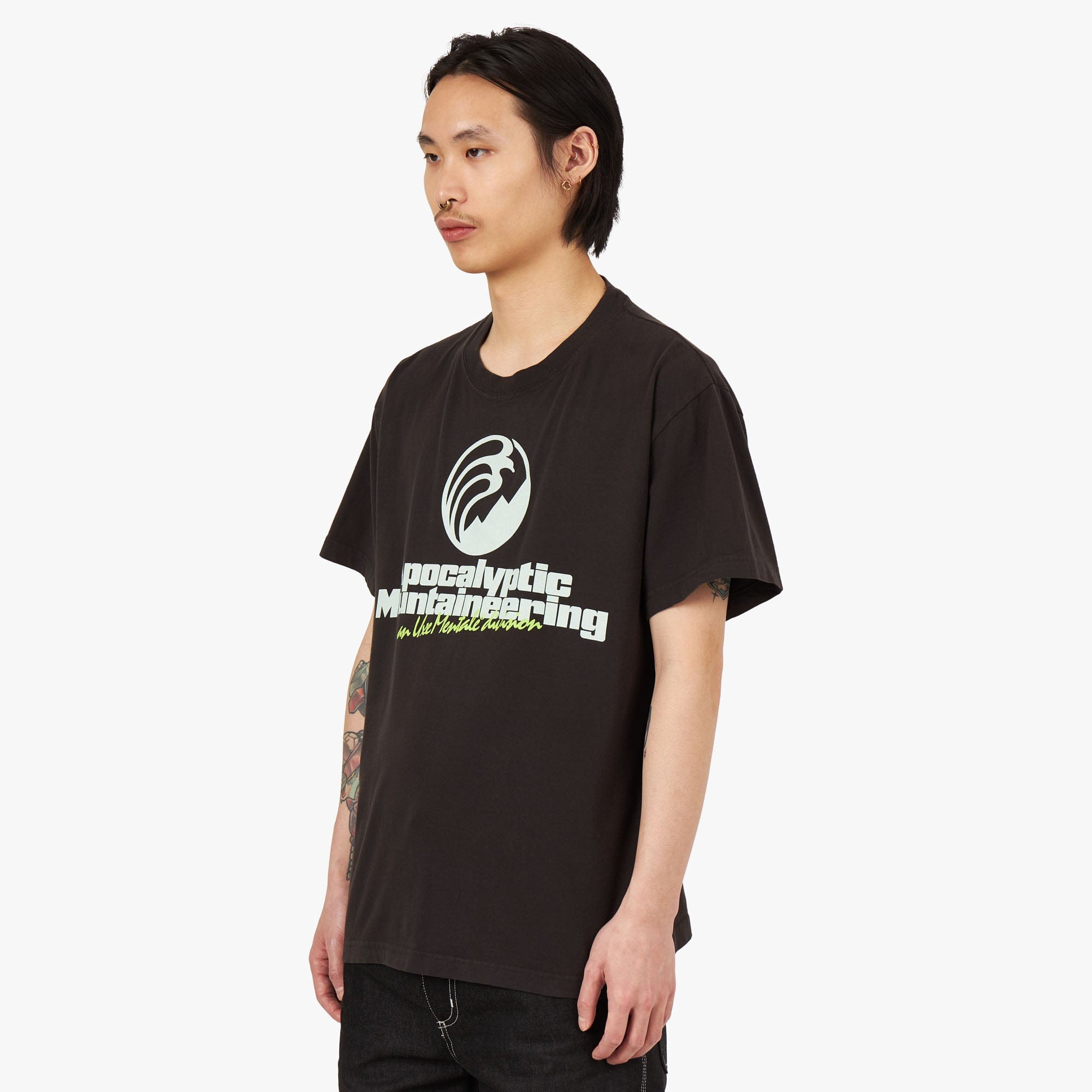 UXE Mentale Apocalyptic Mountaineering T - shirt / Black