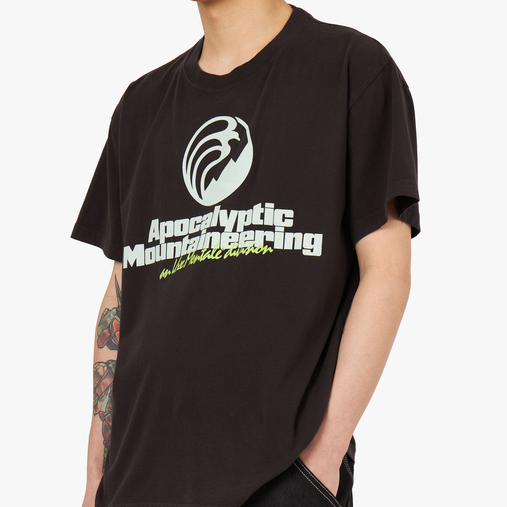 UXE Mentale Apocalyptic Mountaineering T - shirt / Black