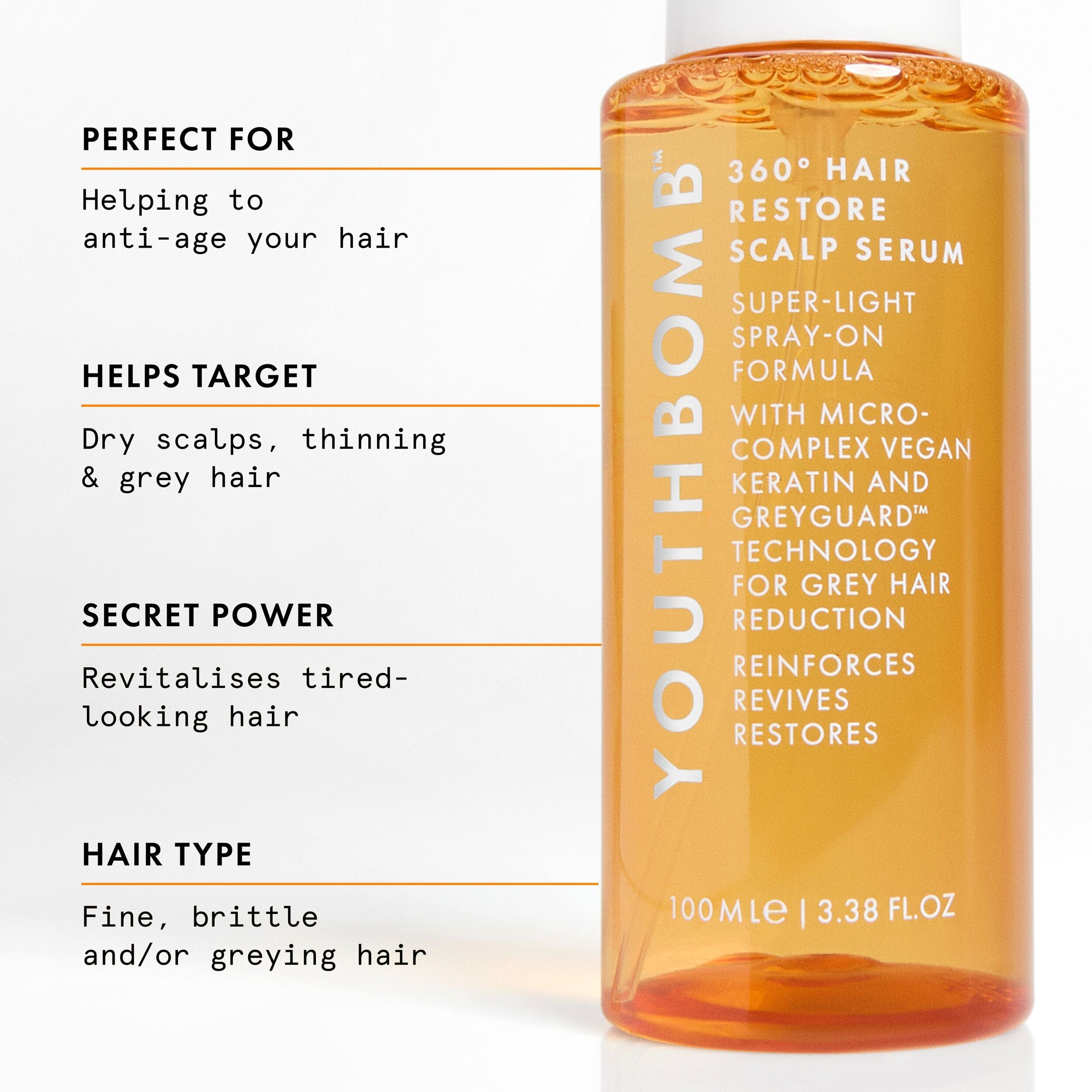 Beauty Pie Youthbomb 360° Hair Restore Scalp Serum