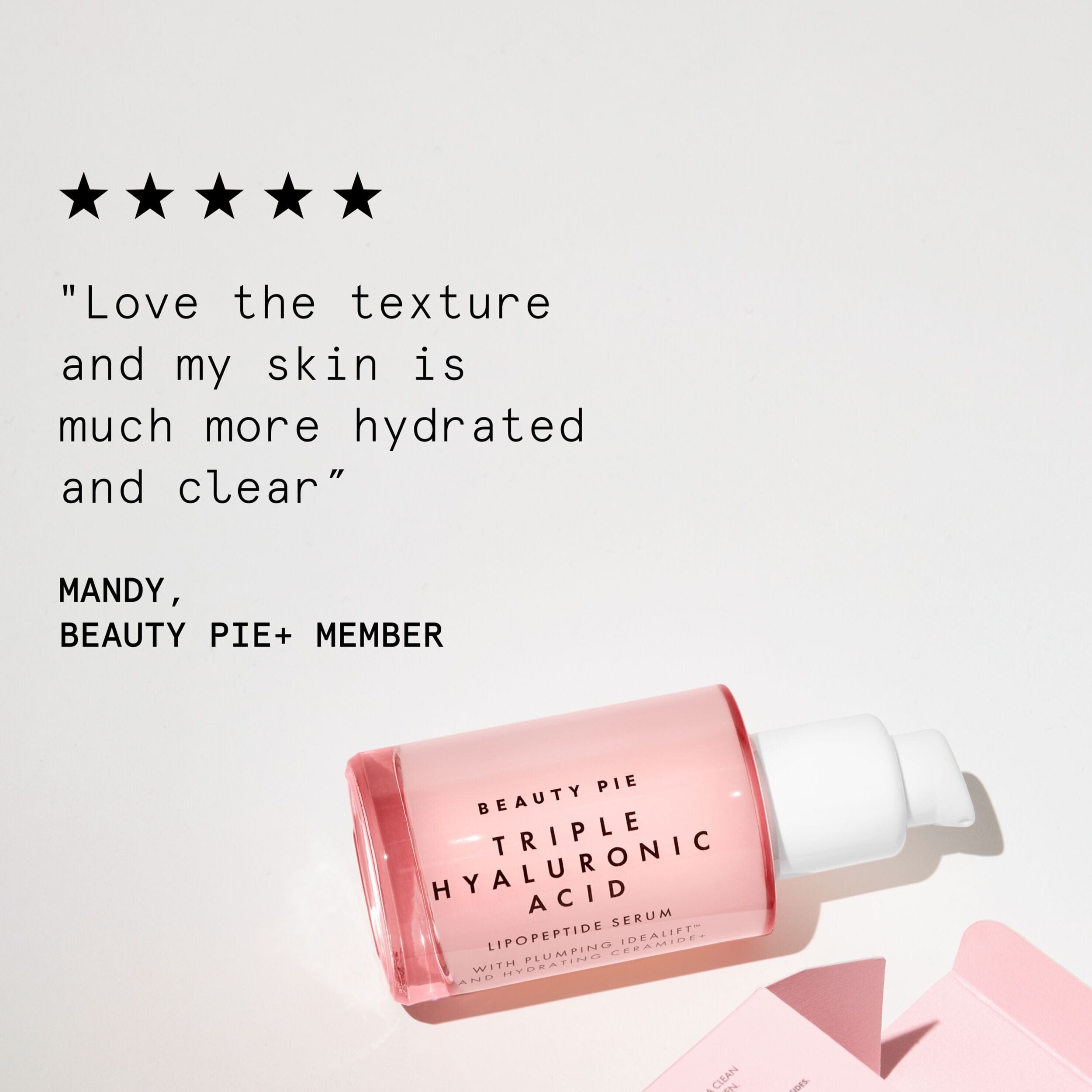 Triple Hyaluronic Acid Lipopeptide Serum With Plumping Idealift™ And Hydrating Ceramide+
