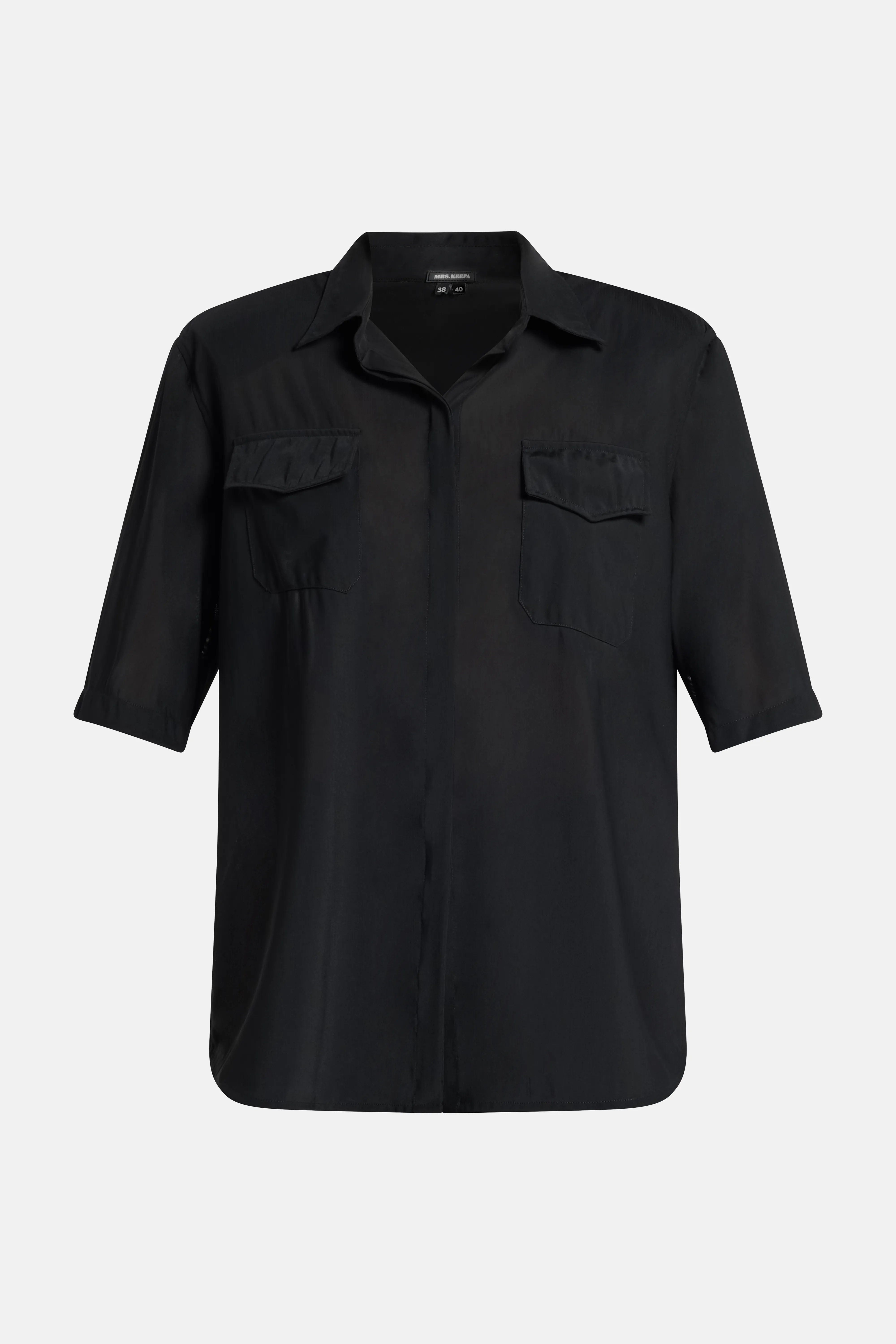 MRS KEEPA Oversized Shirt in Black