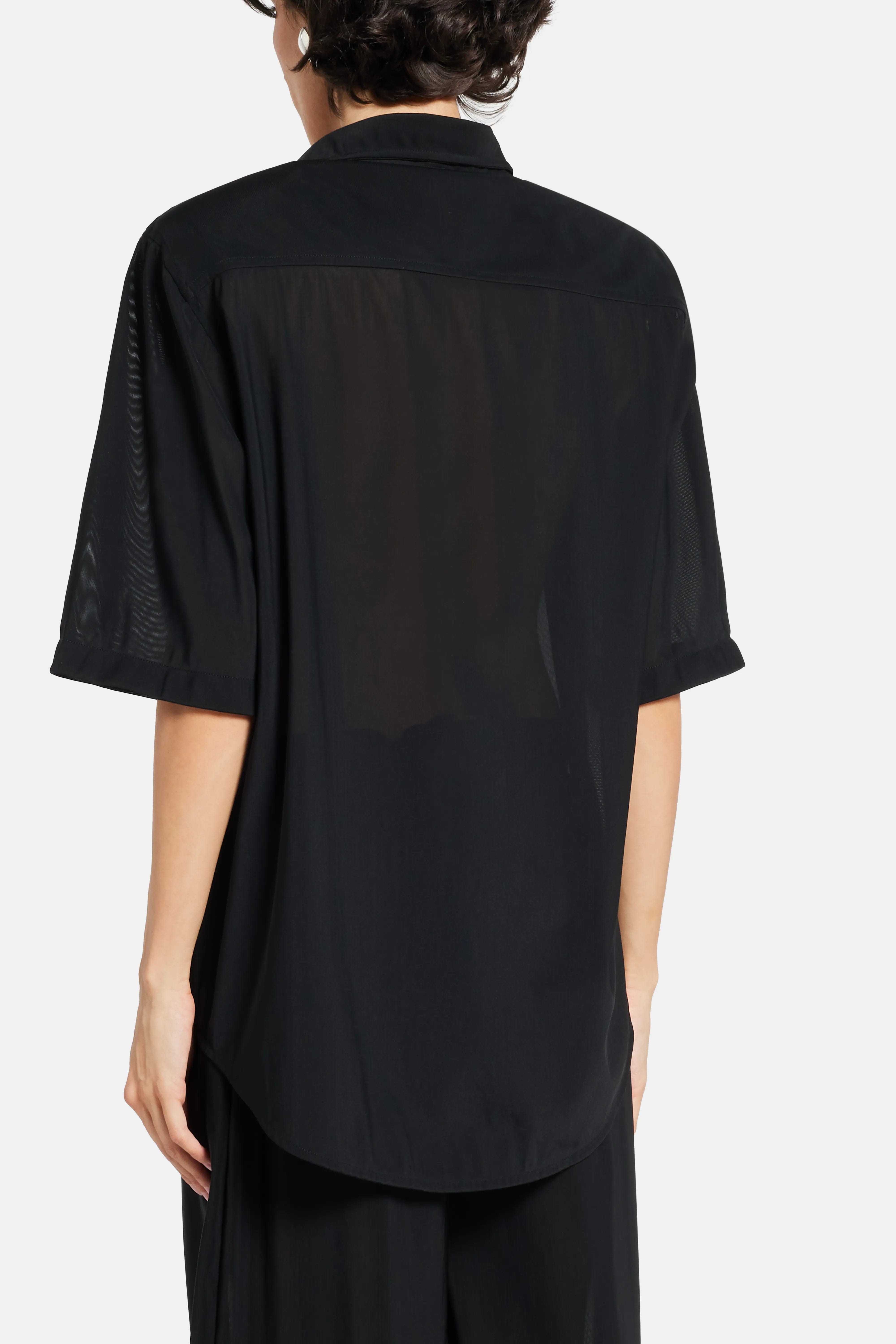 MRS KEEPA Oversized Shirt in Black