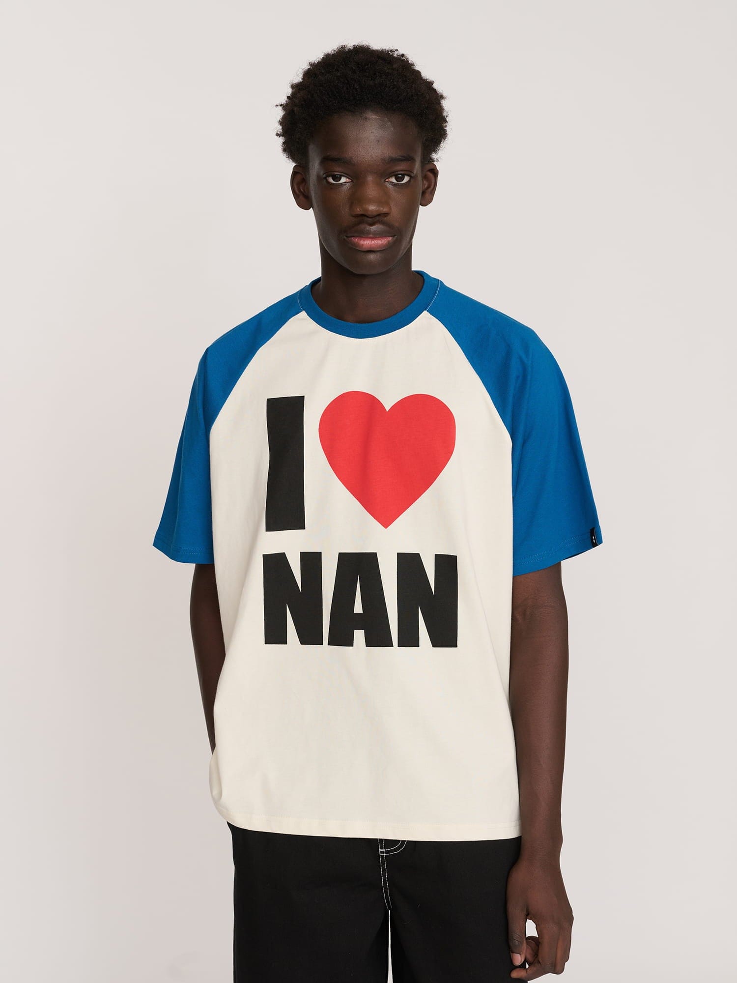 Lazy Oaf I Love Nan Raglan T - shirt