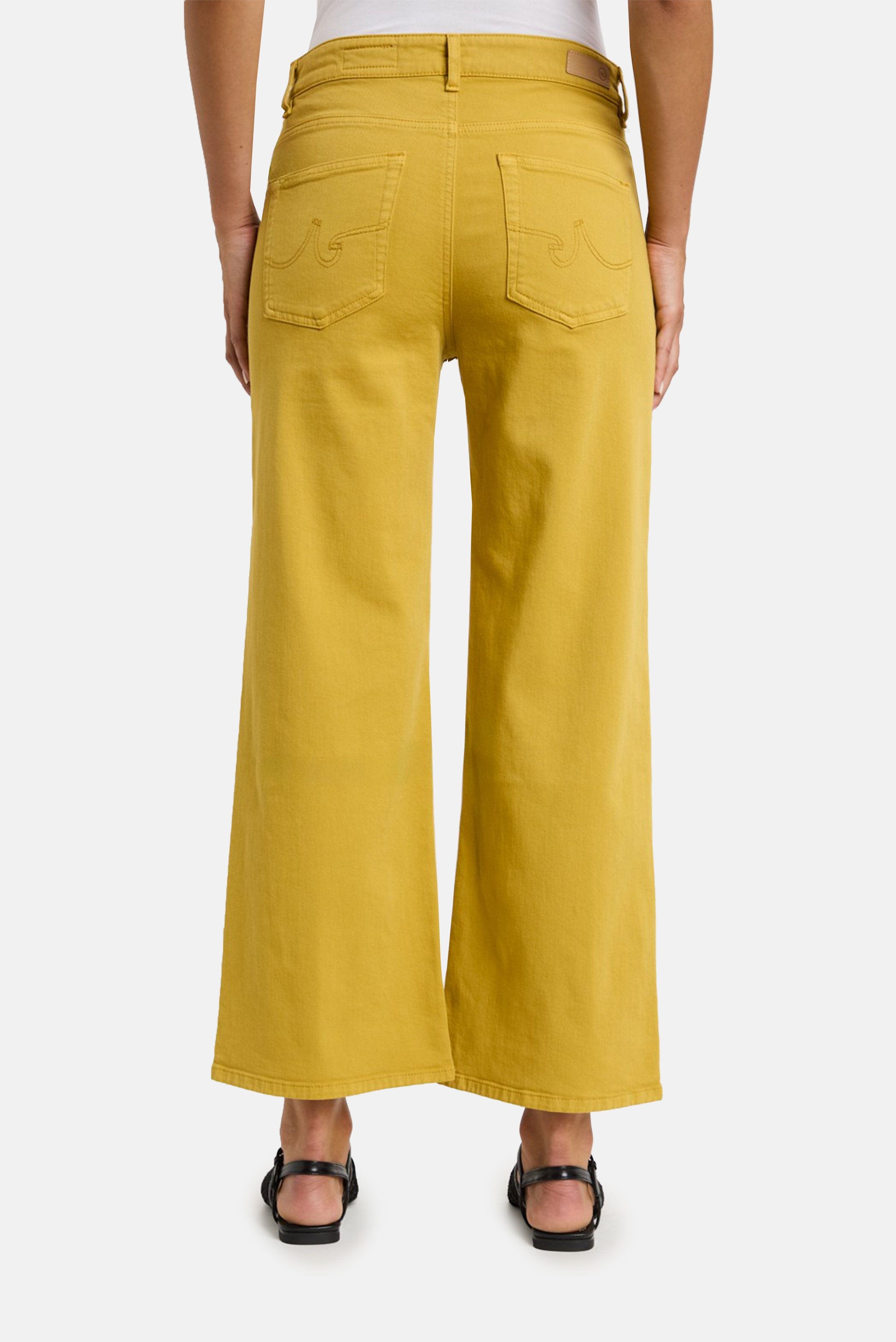 AG DENIM SAIGE WIDE LEG CROP