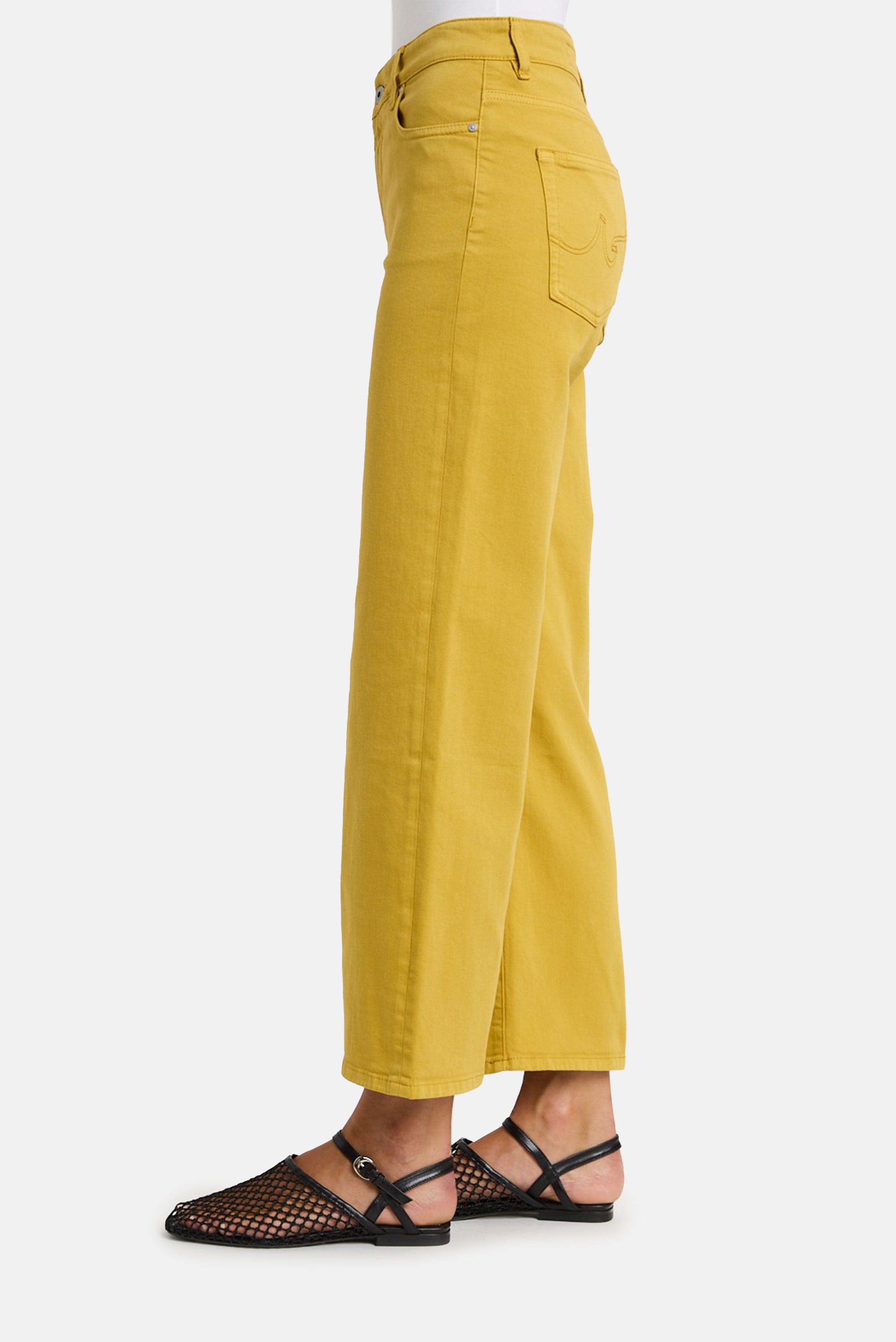 AG DENIM SAIGE WIDE LEG CROP