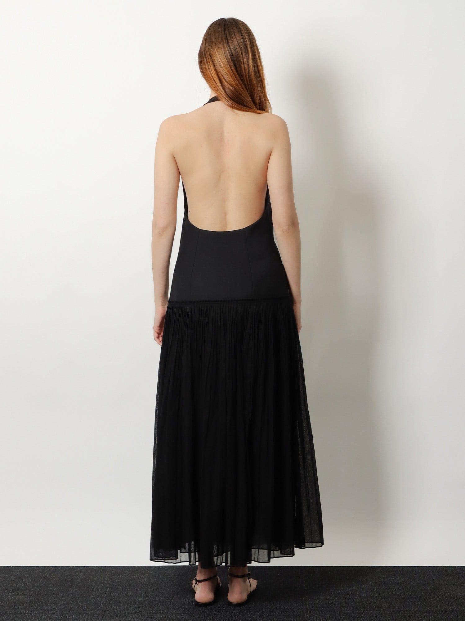 ROHE Pleated long dress