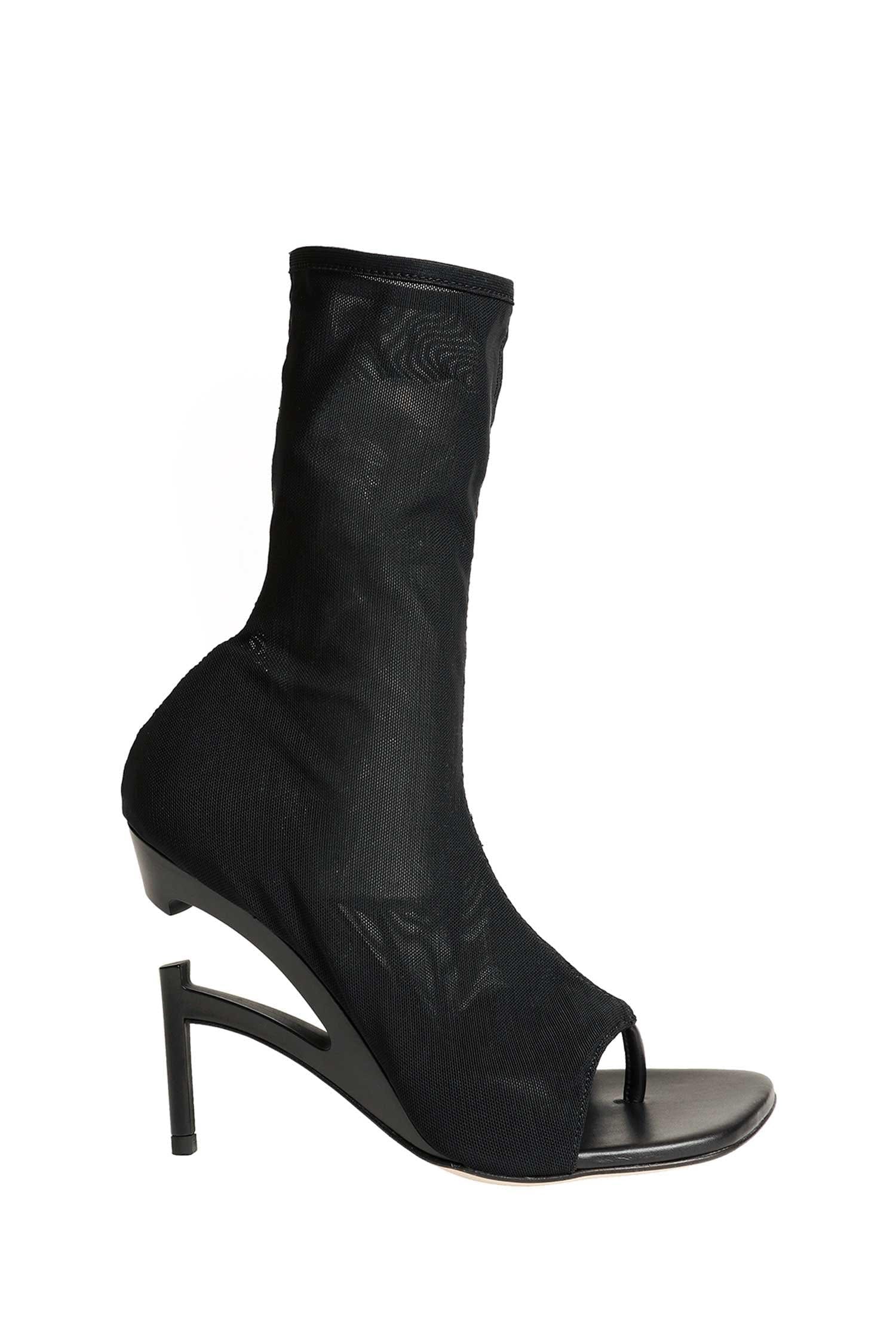NVL GARDE Broken Heel Ankle Sock Sandal