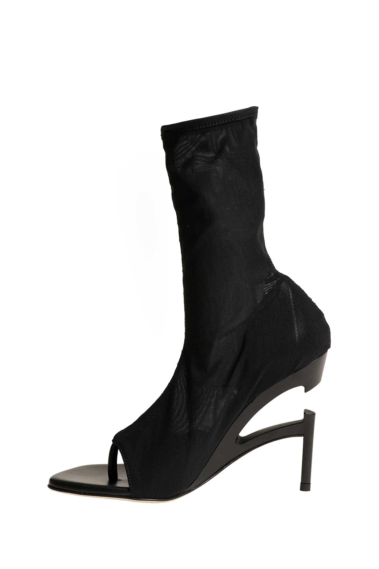 NVL GARDE Broken Heel Ankle Sock Sandal