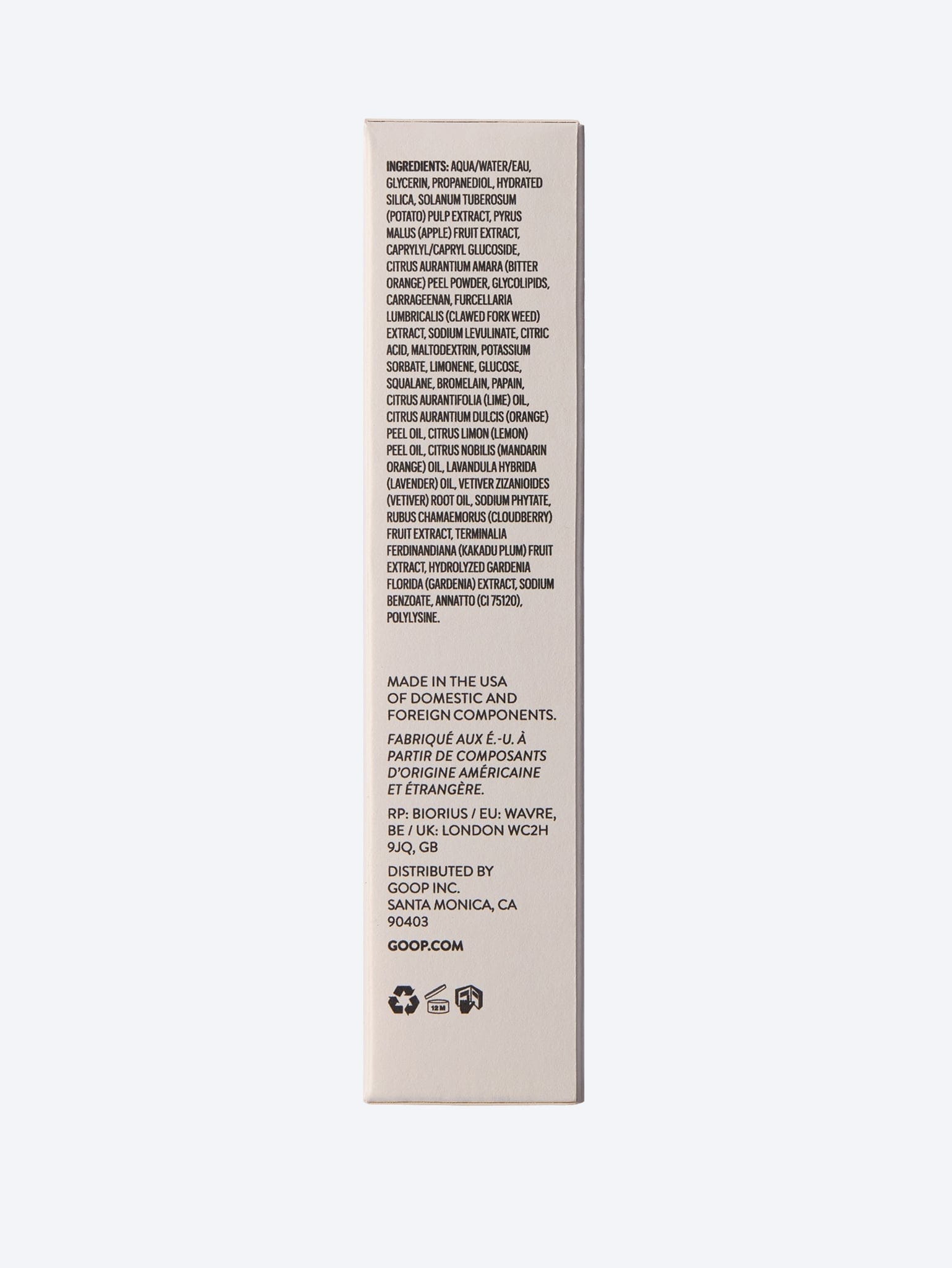 GOOP Cloudberry exfoliating jelly cleanser 120 ml