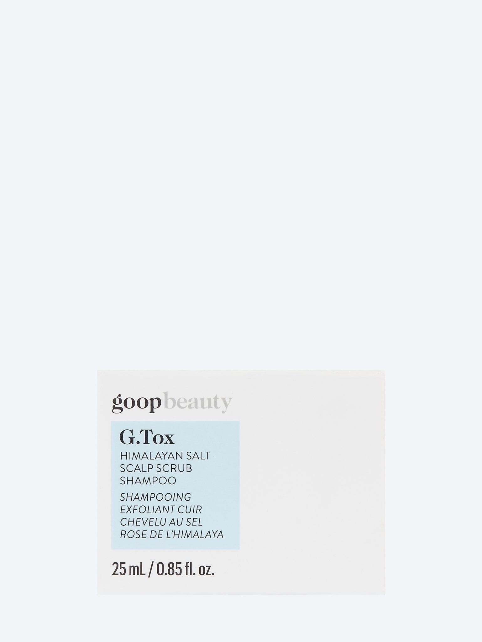 GOOP Himalayan salt scalp scrub shampoo