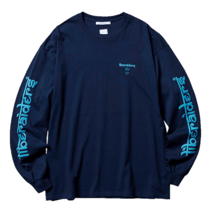 Liberaiders Lr Logo L/s T-Shirt Navy