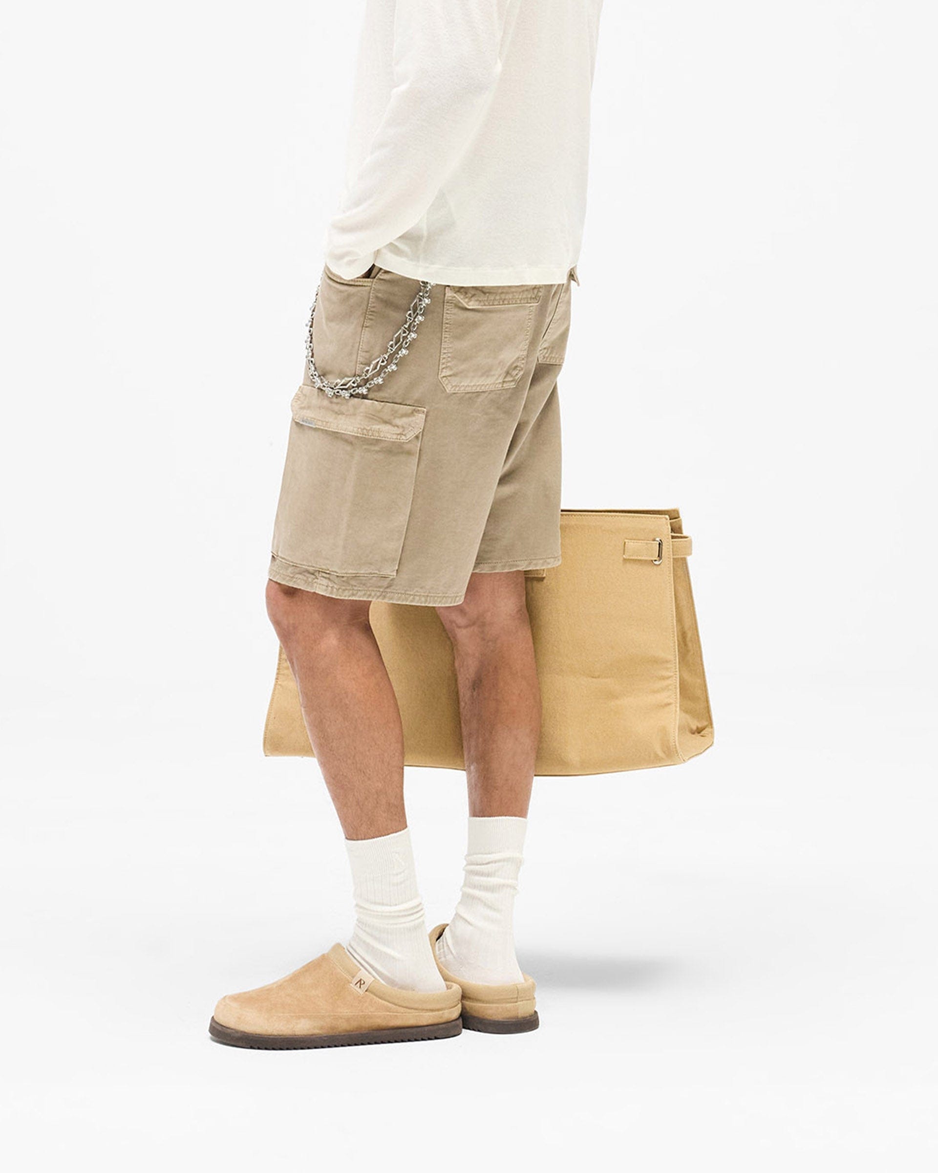 SS26 Loaded Cargo Short - Beige