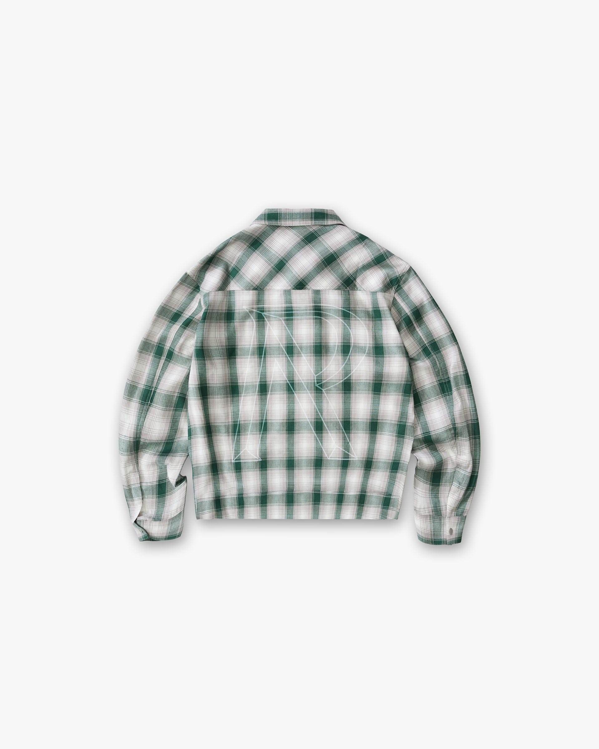SS26 Waffle Flannel - Dark Green