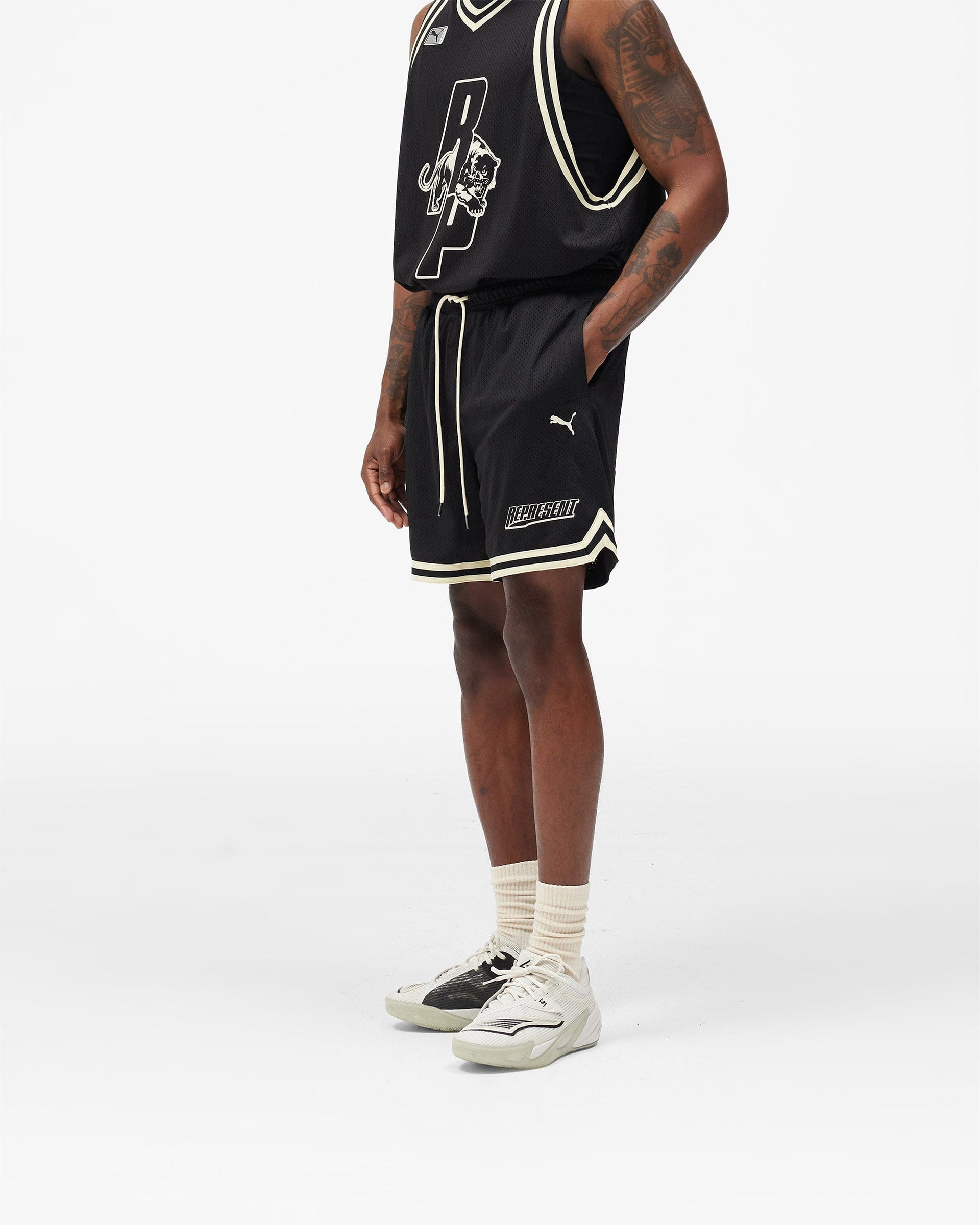 Exclusives Represent x Puma Shorts - Puma Black