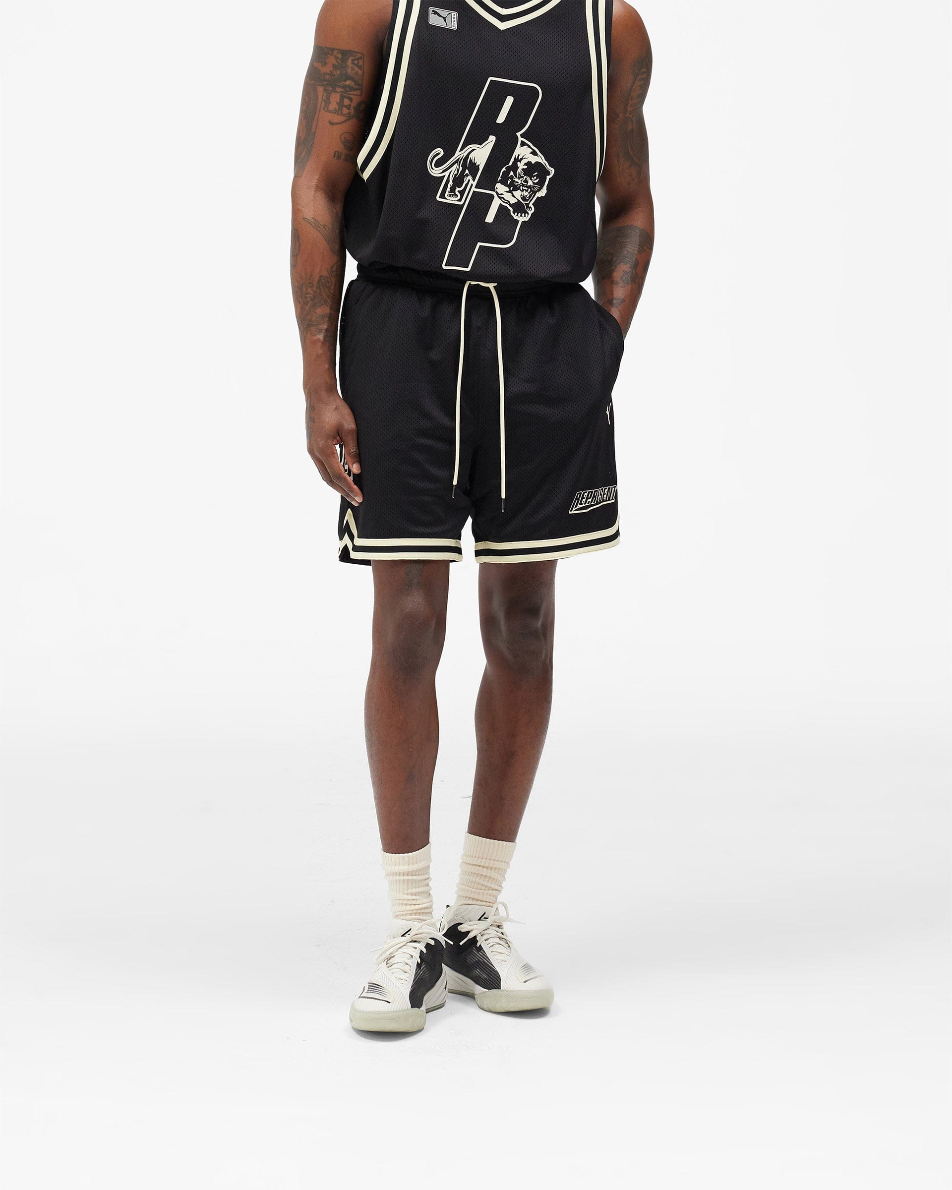 Exclusives Represent x Puma Shorts - Puma Black