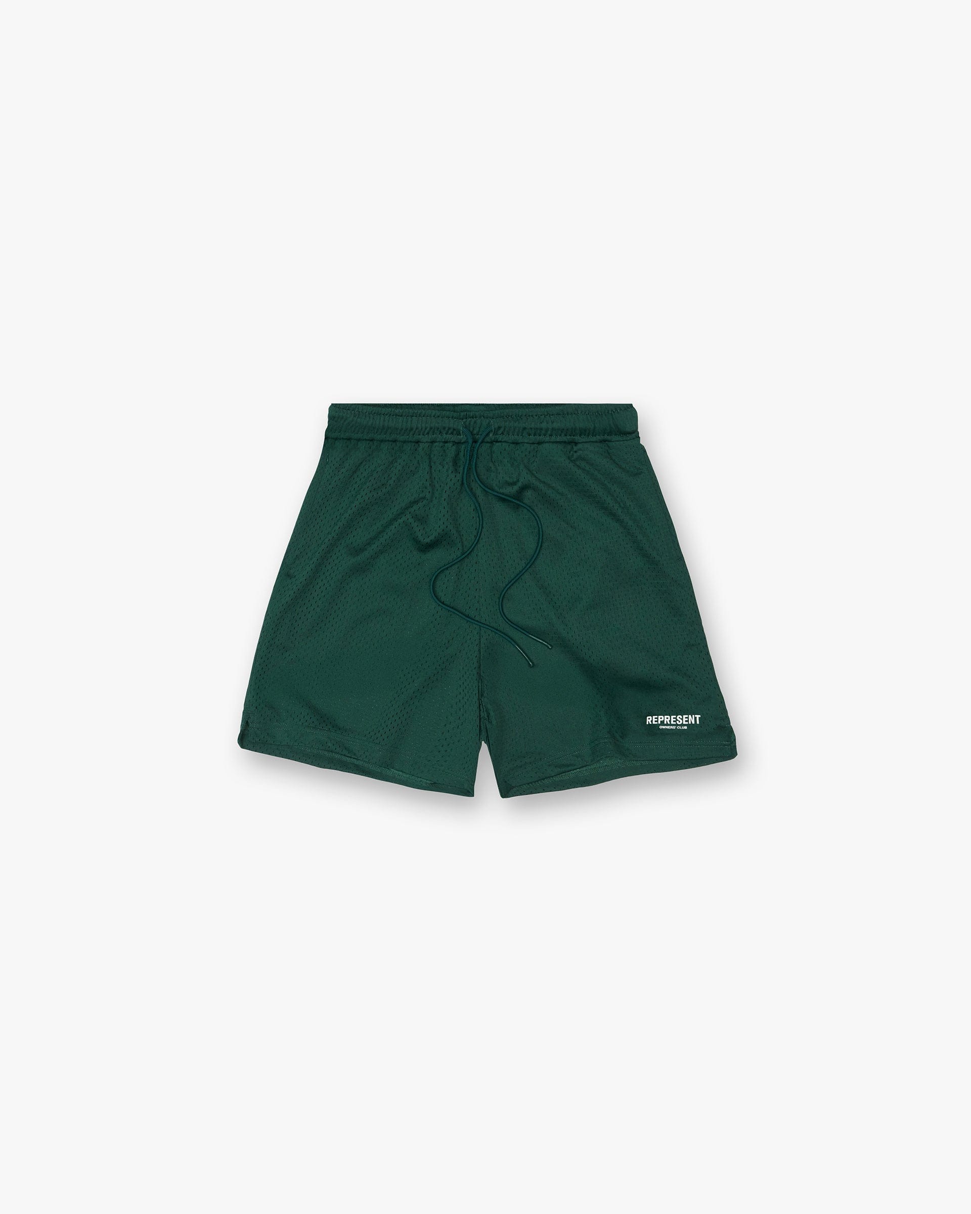Owners Club Represent Owners Club Mesh Shorts - Racing Green