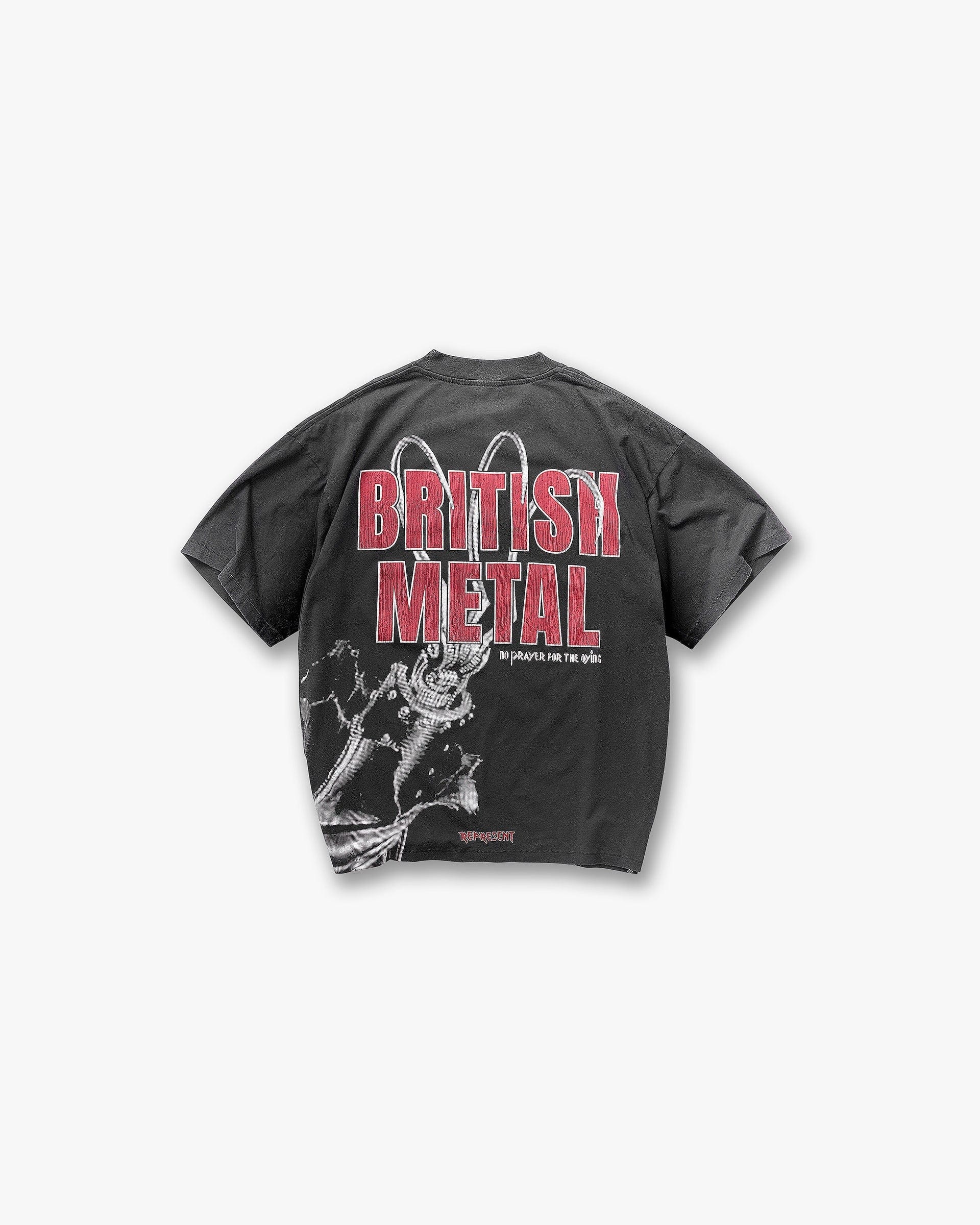 Exclusives Represent x Iron Maiden British Metal T - Shirt - Stained Brown