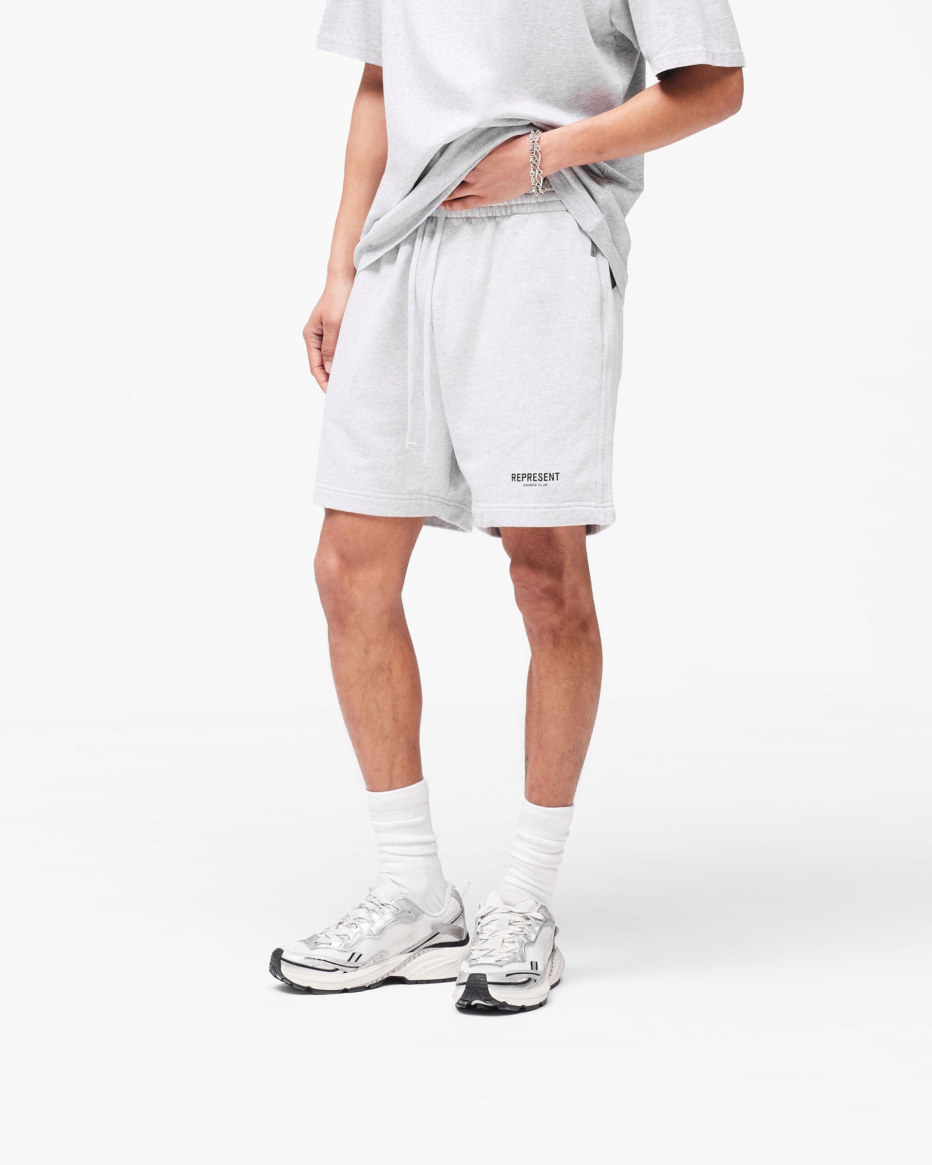 Owners Club Represent Owners Club Shorts - Ash Grey