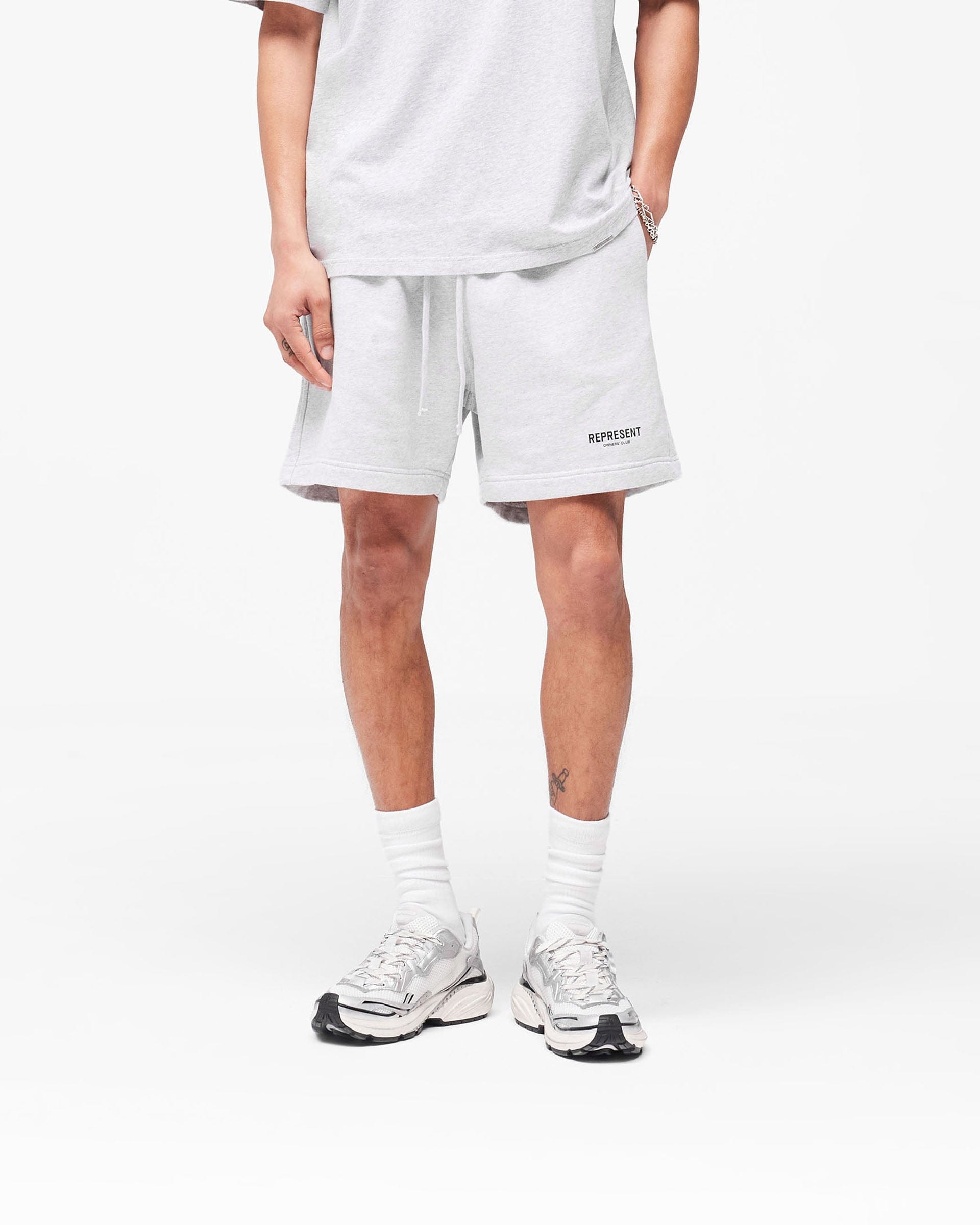 Owners Club Represent Owners Club Shorts - Ash Grey