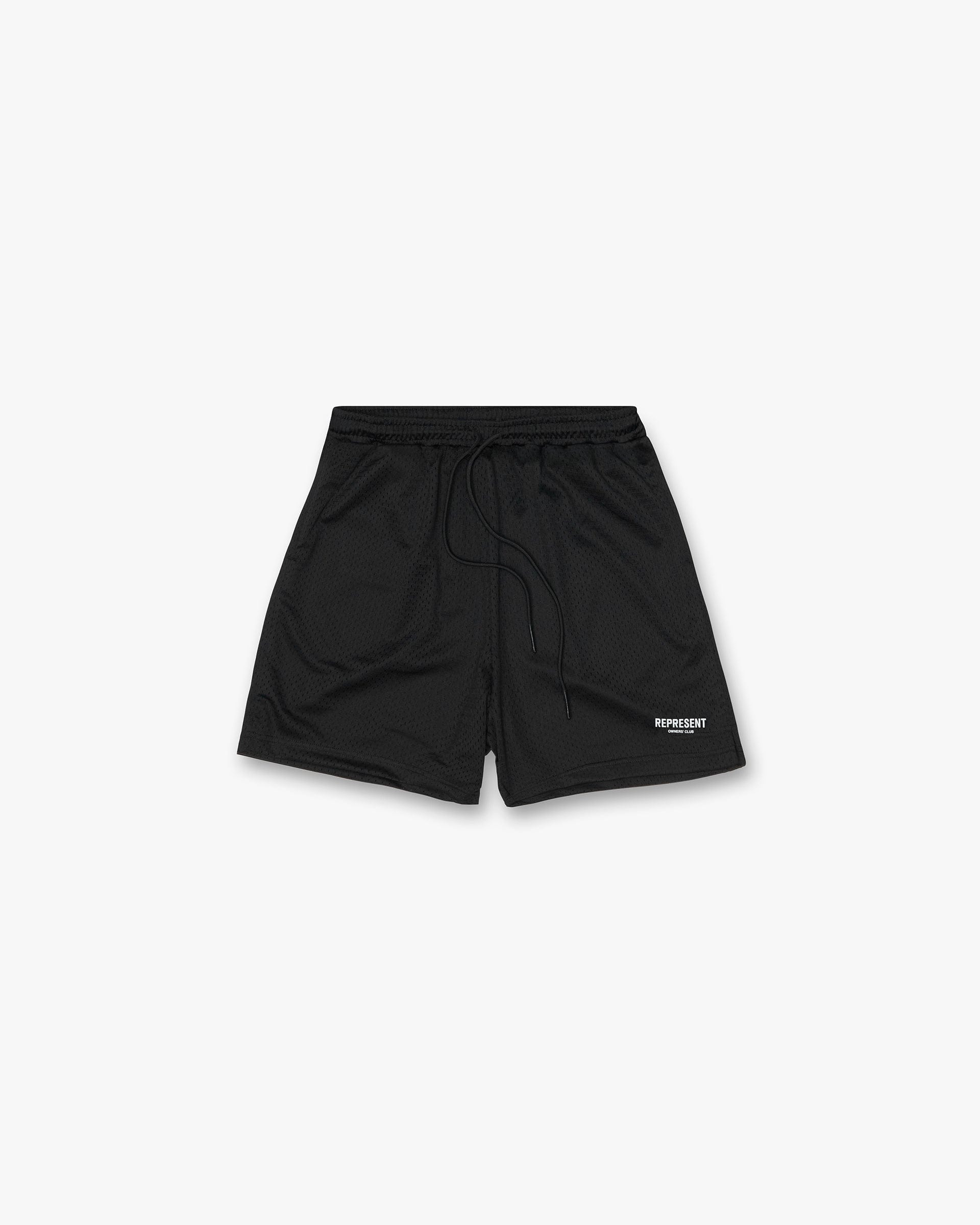 Owners Club Represent Owners Club Mesh Shorts - Black