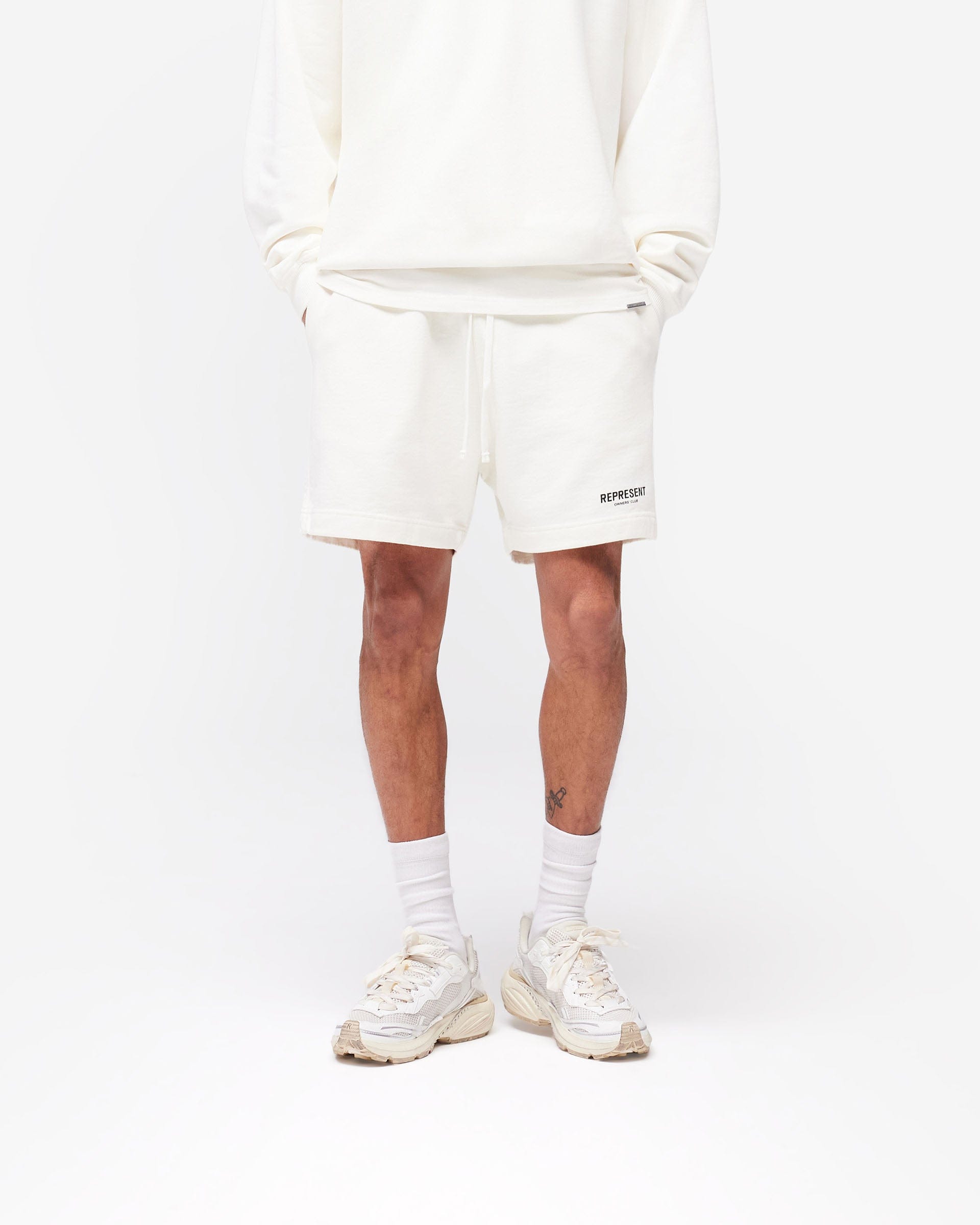 Owners Club Represent Owners Club Shorts - Flat White
