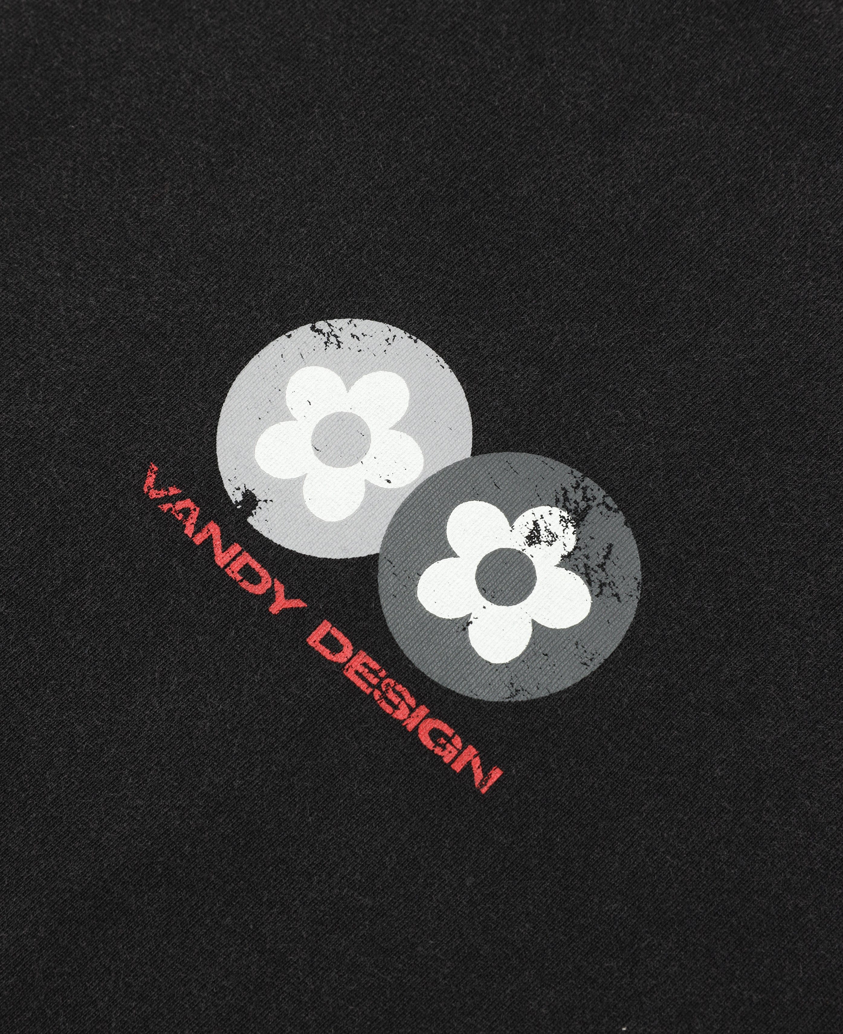 Vandy The Pink Va Classic Flower Bouquet T - Shirt (Black)