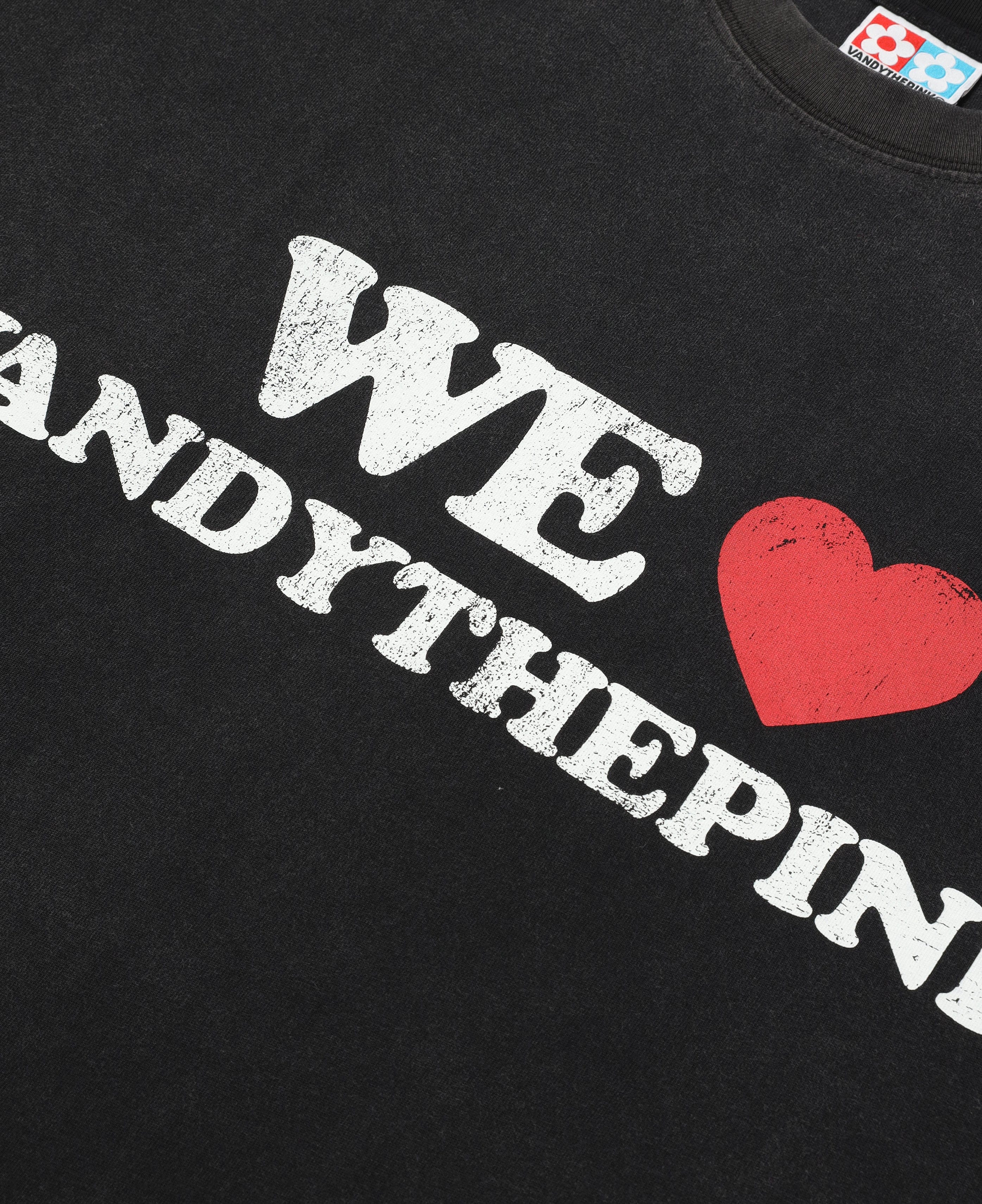Vandy The Pink We Love VTP T - Shirt (Black)